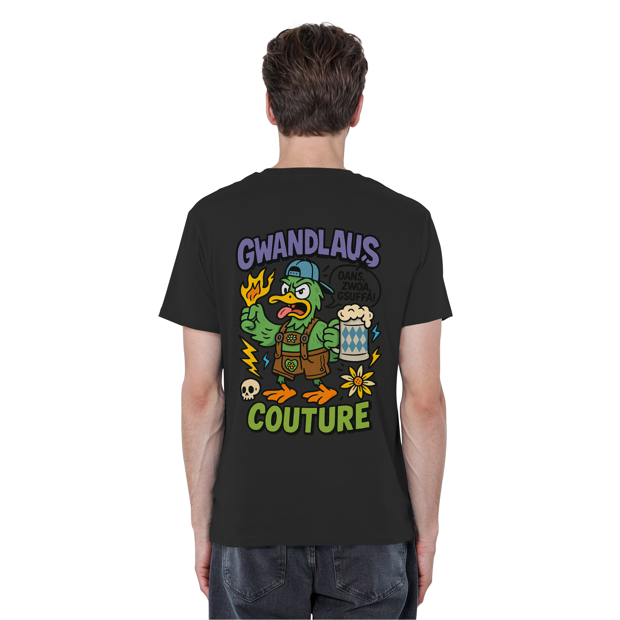 Ente süßsauer - Organic Basic Shirt