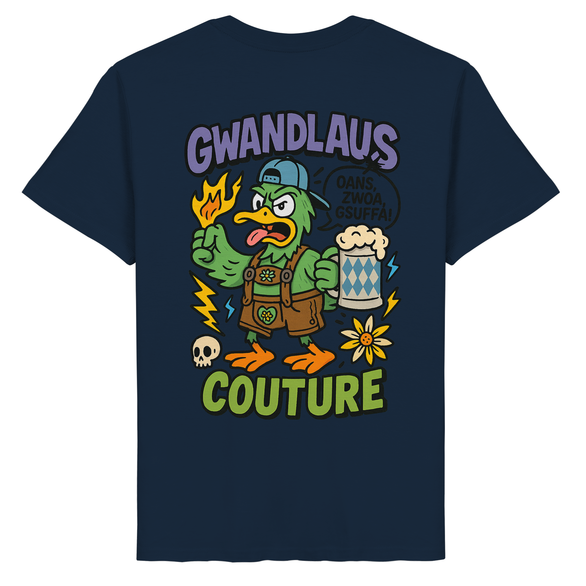 Ente süßsauer - Organic Basic Shirt