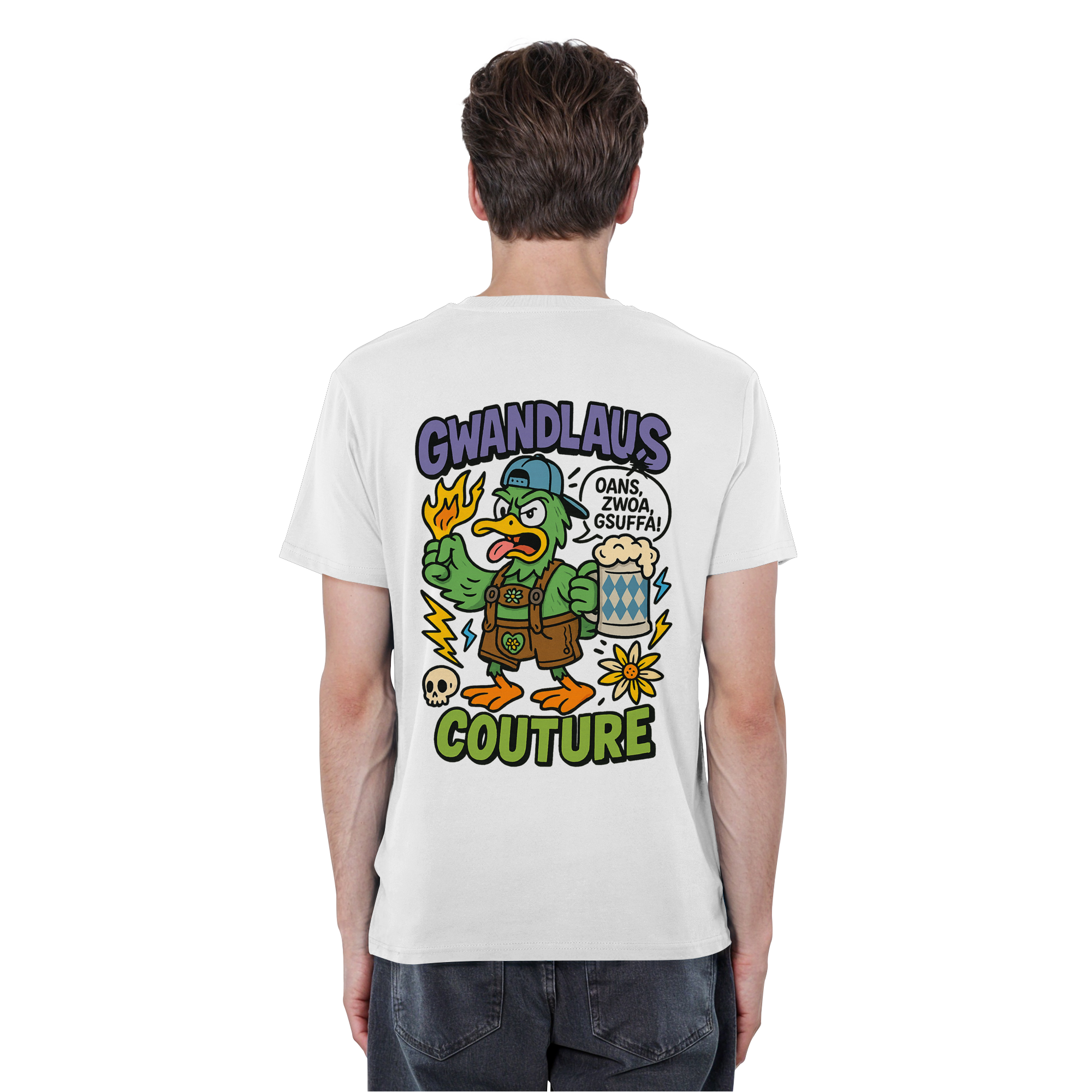 Ente süßsauer - Organic Basic Shirt