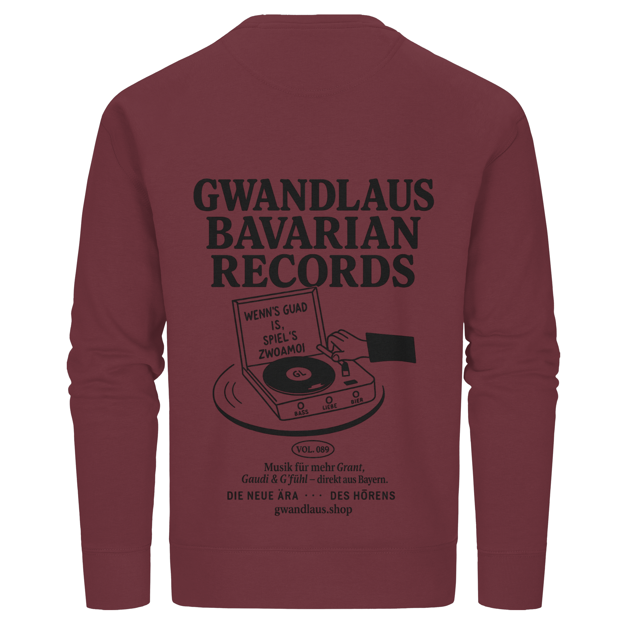 Bavarian Records  - Organic Basic Unisex Sweatshirt