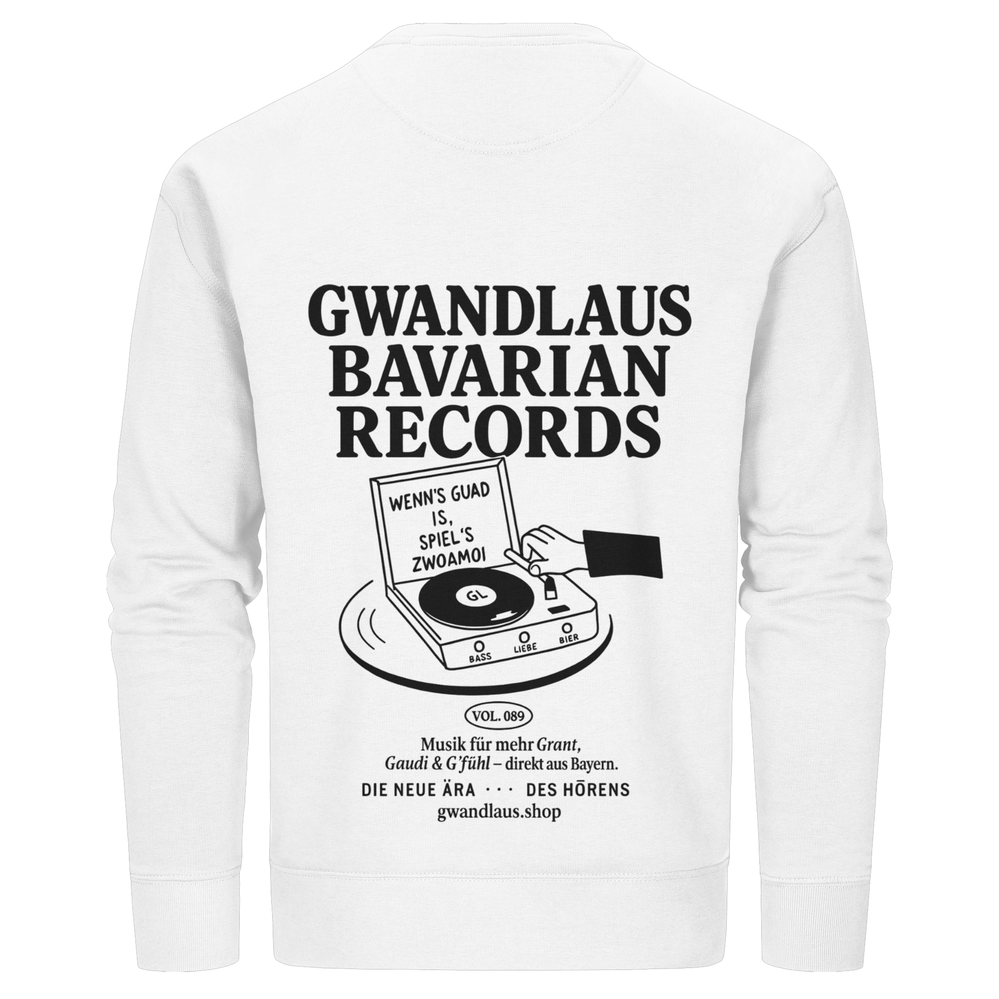 Bavarian Records  - Organic Basic Unisex Sweatshirt