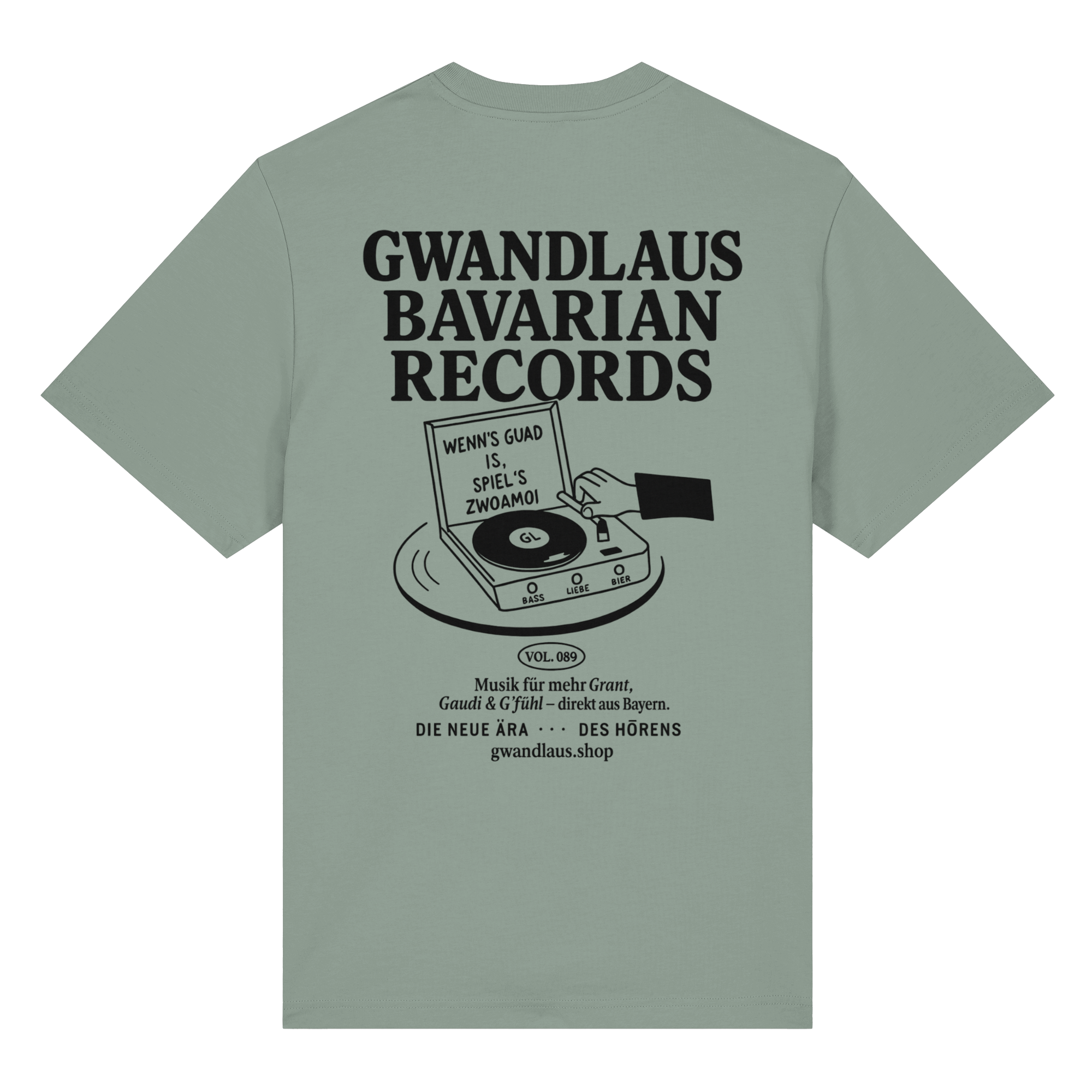 Bavarian Records  - Organic Heavy T-Shirt