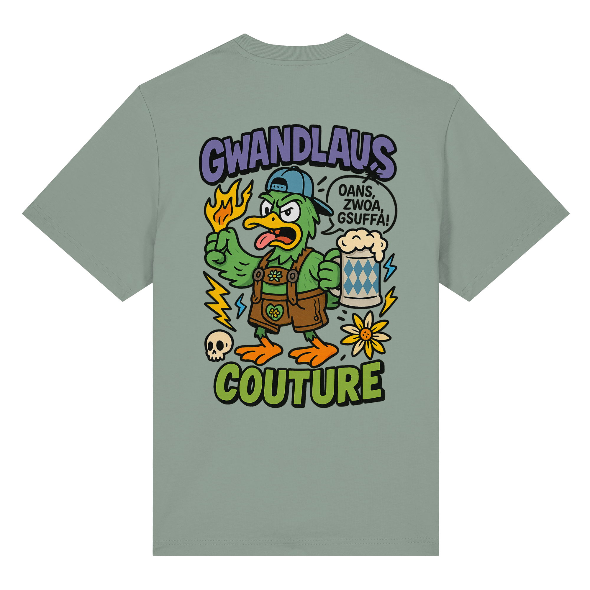 Ente süßsauer - Organic Heavy T-Shirt