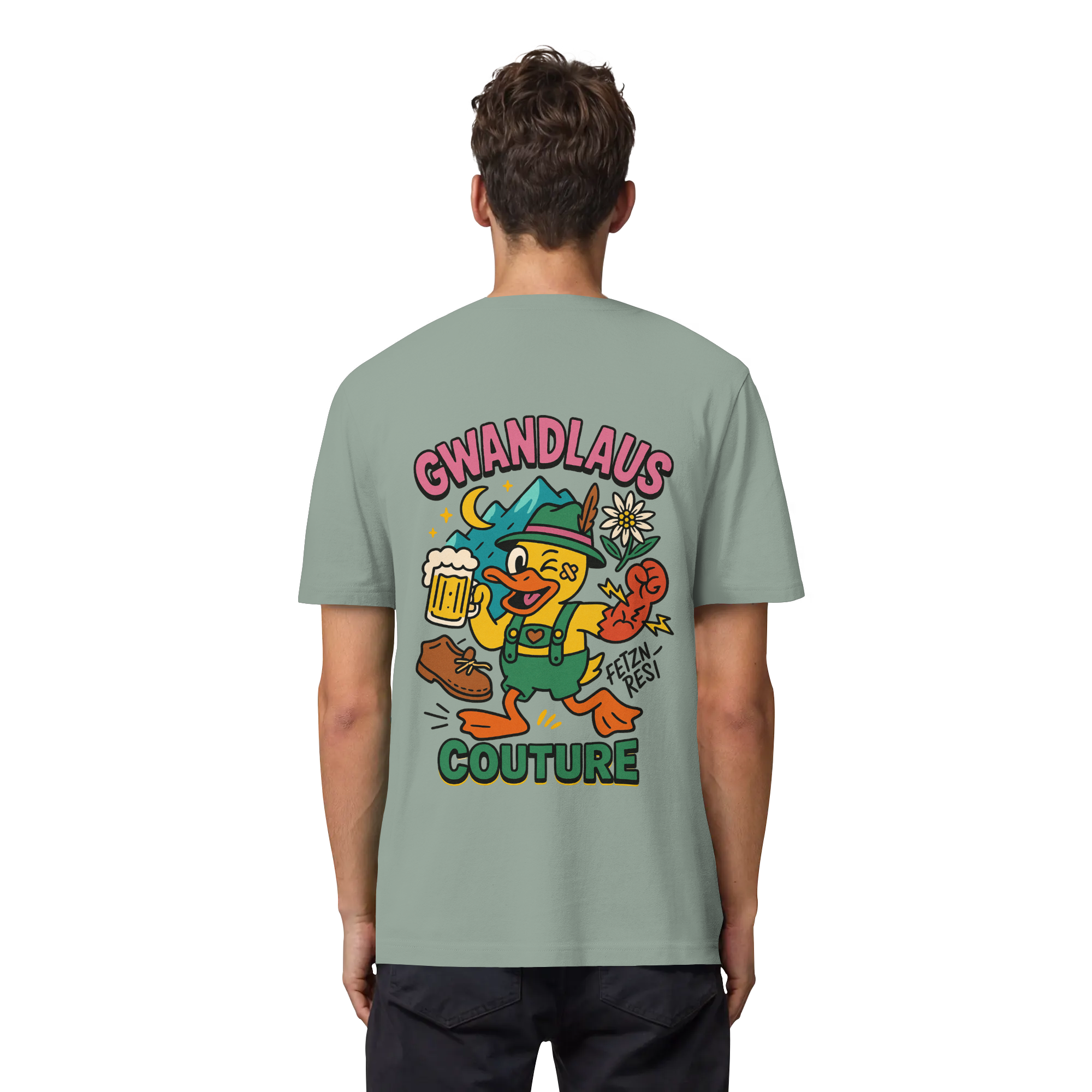 Crazy Duck - Organic Heavy T-Shirt