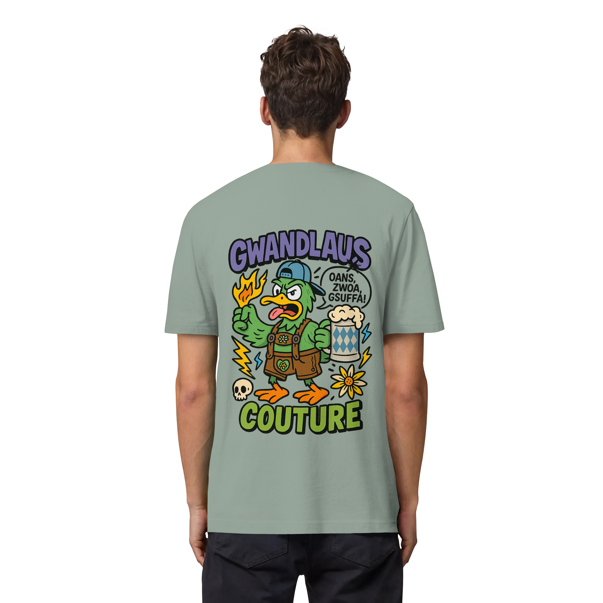 Ente süßsauer - Organic Heavy T-Shirt