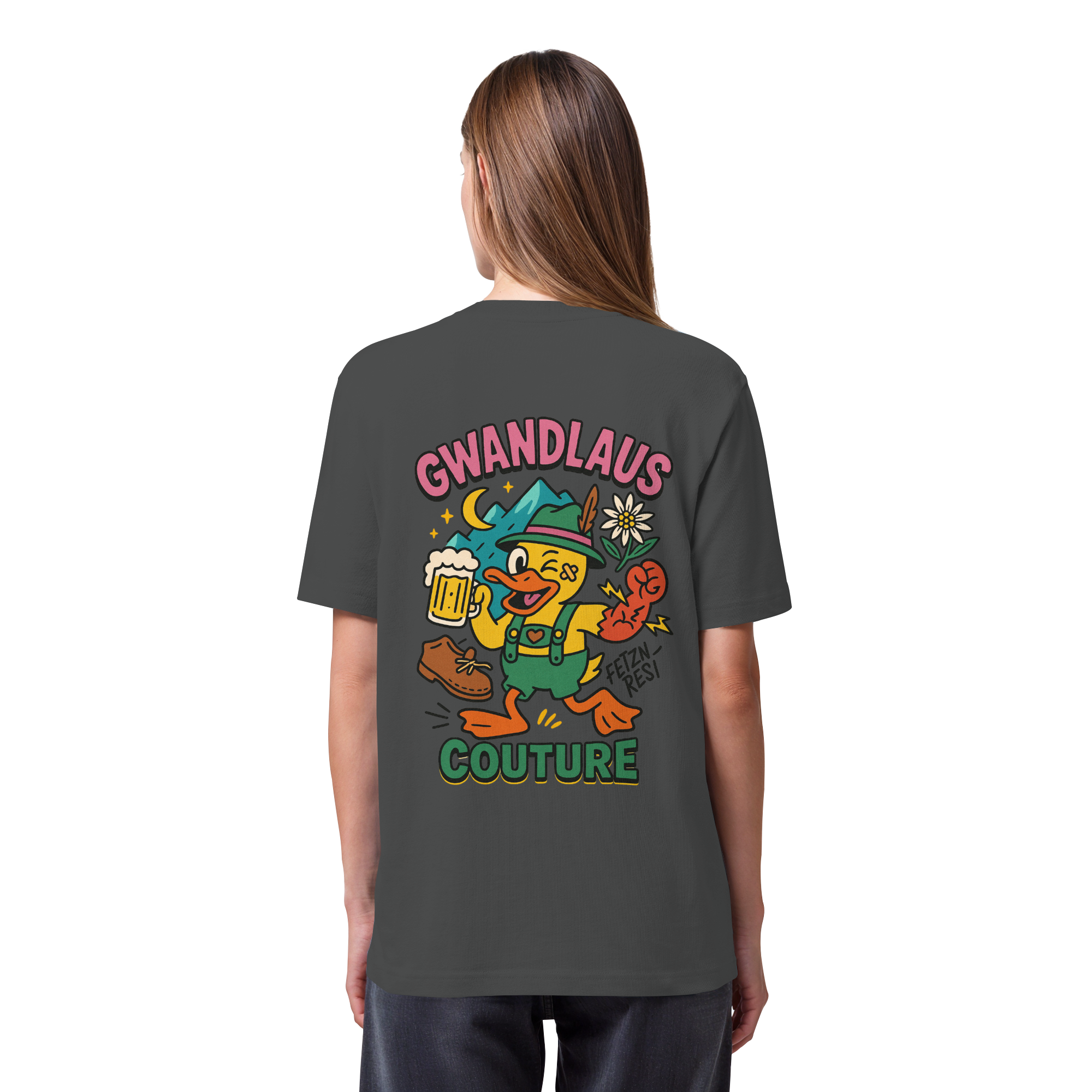 Crazy Duck - Organic Heavy T-Shirt