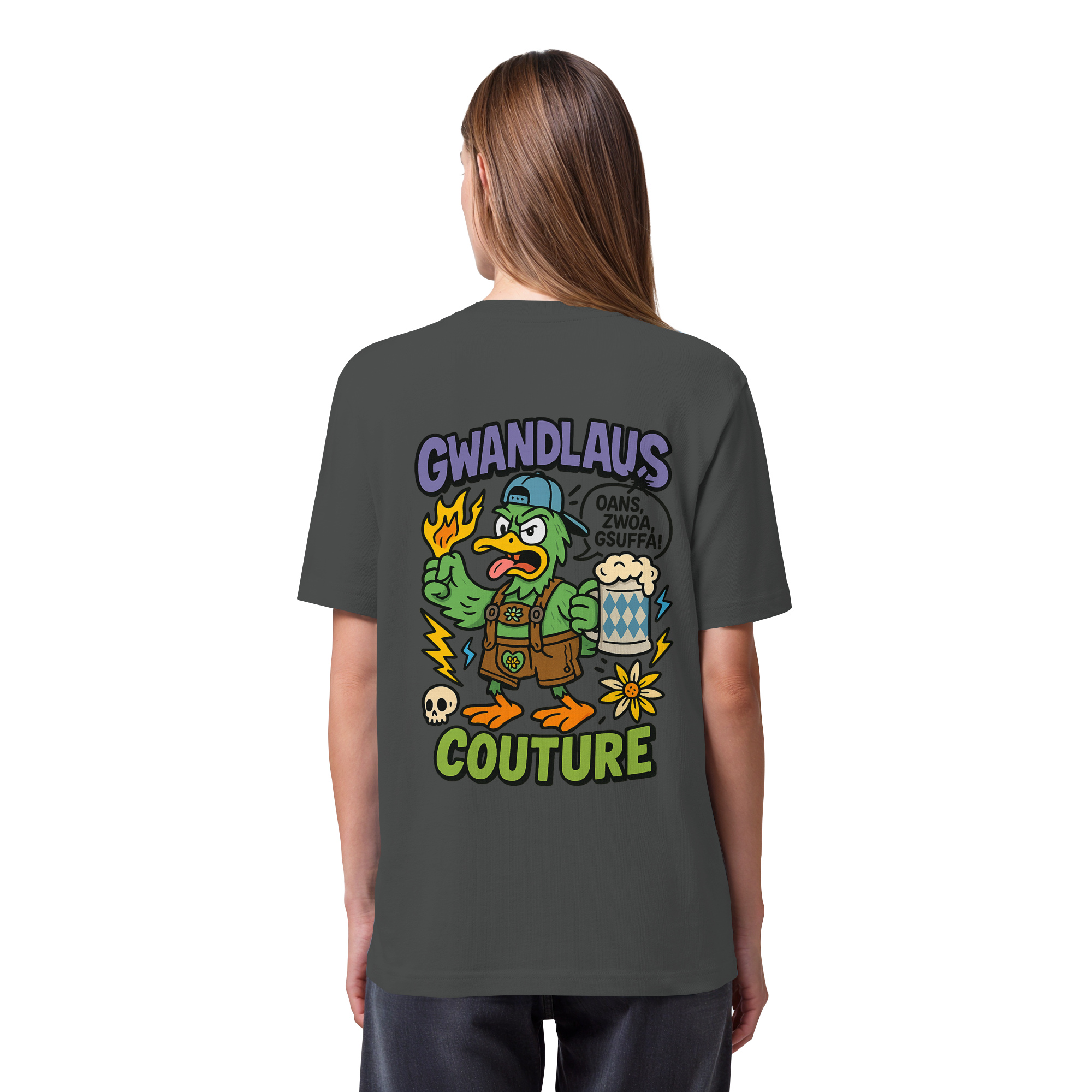 Ente süßsauer - Organic Heavy T-Shirt