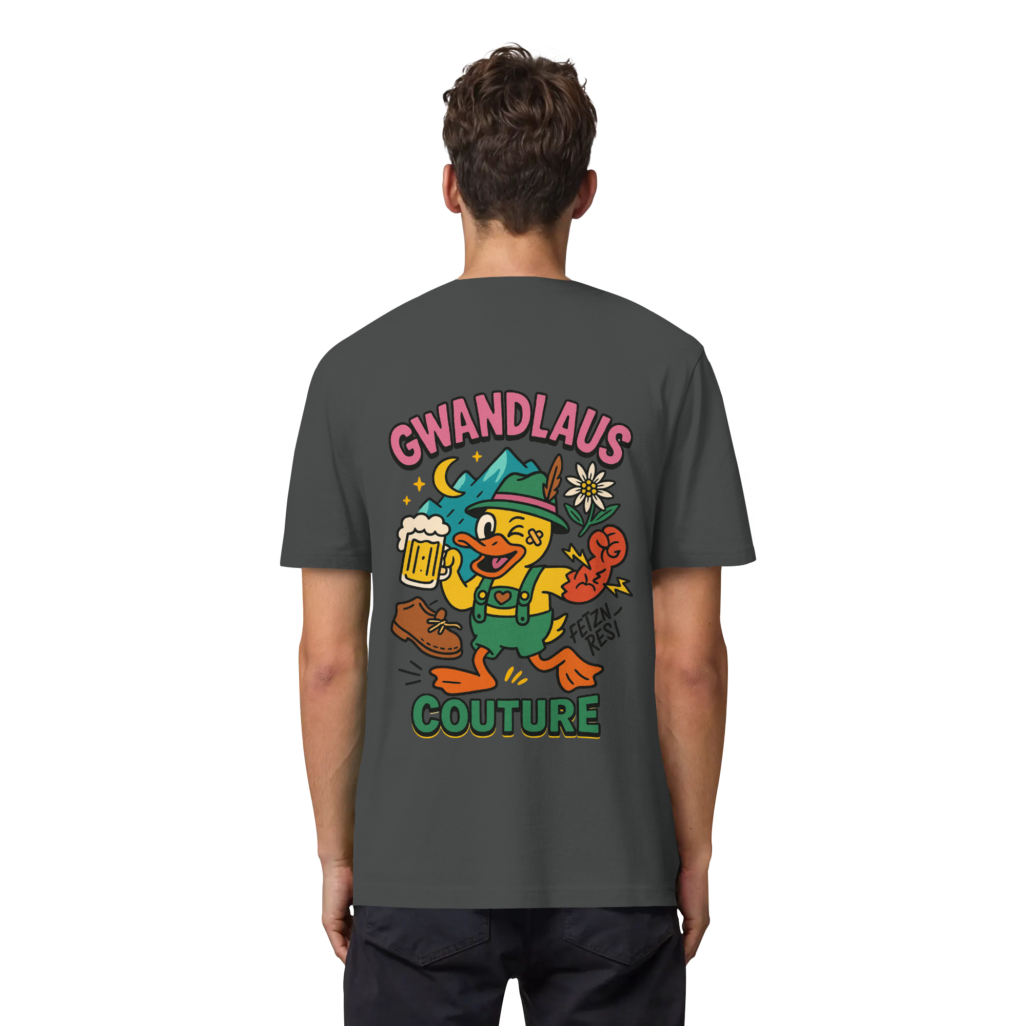Crazy Duck - Organic Heavy T-Shirt
