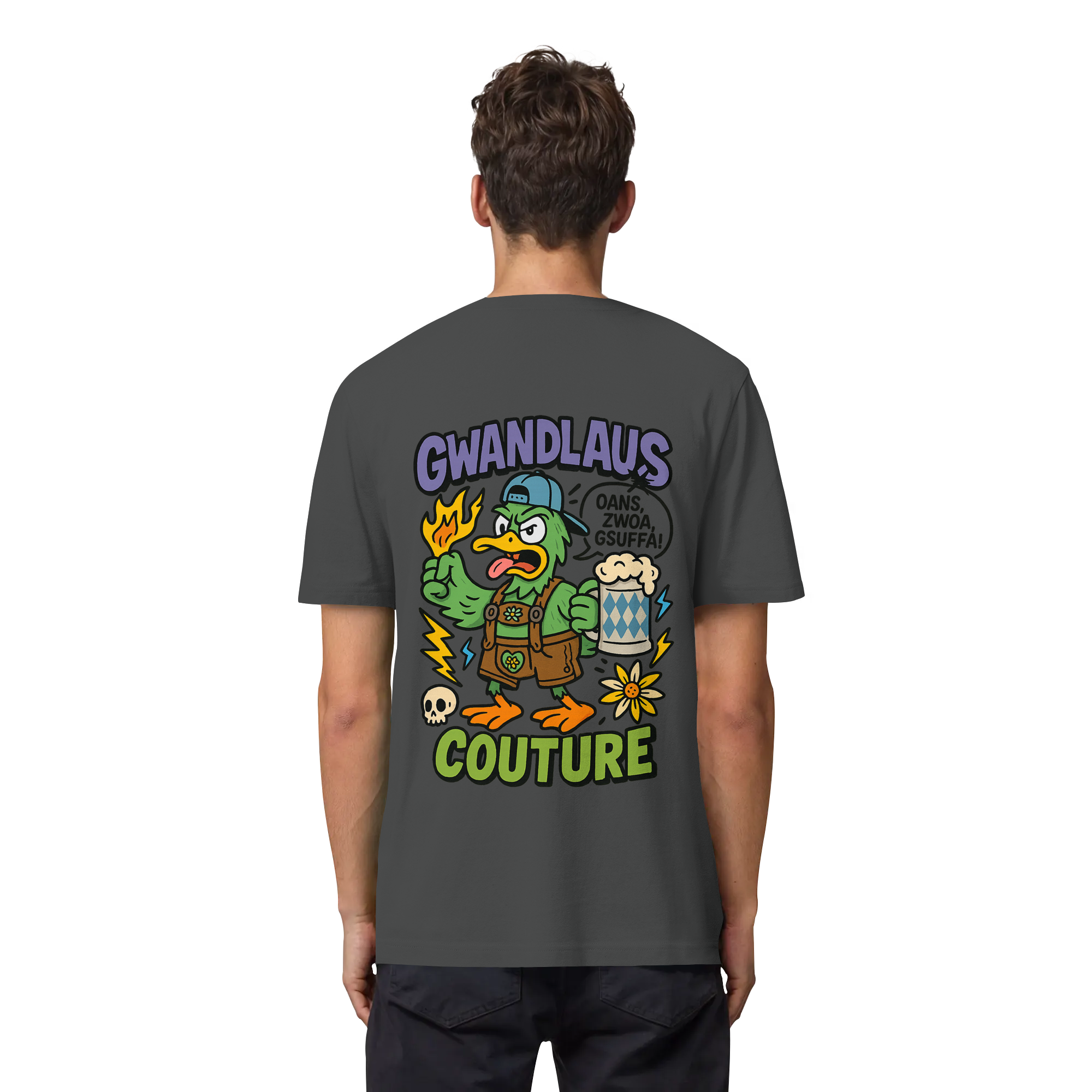 Ente süßsauer - Organic Heavy T-Shirt