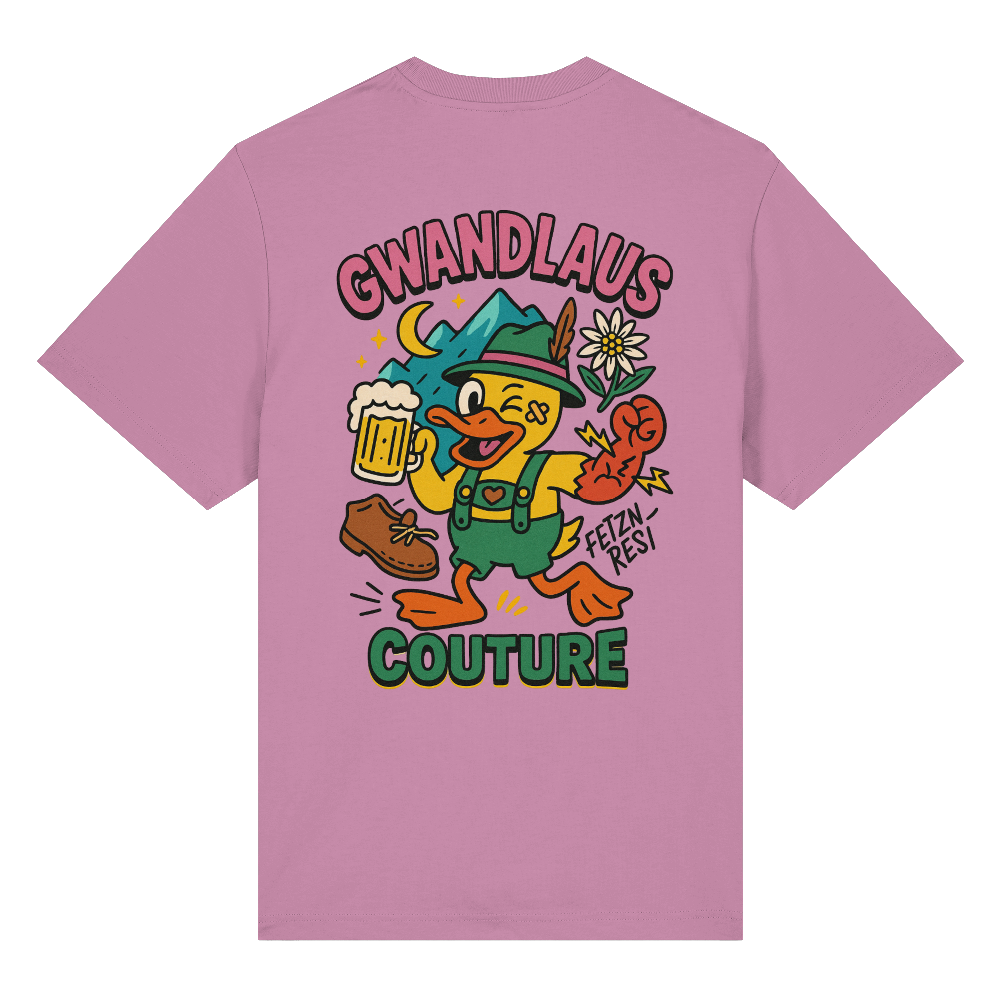 Crazy Duck - Organic Heavy T-Shirt