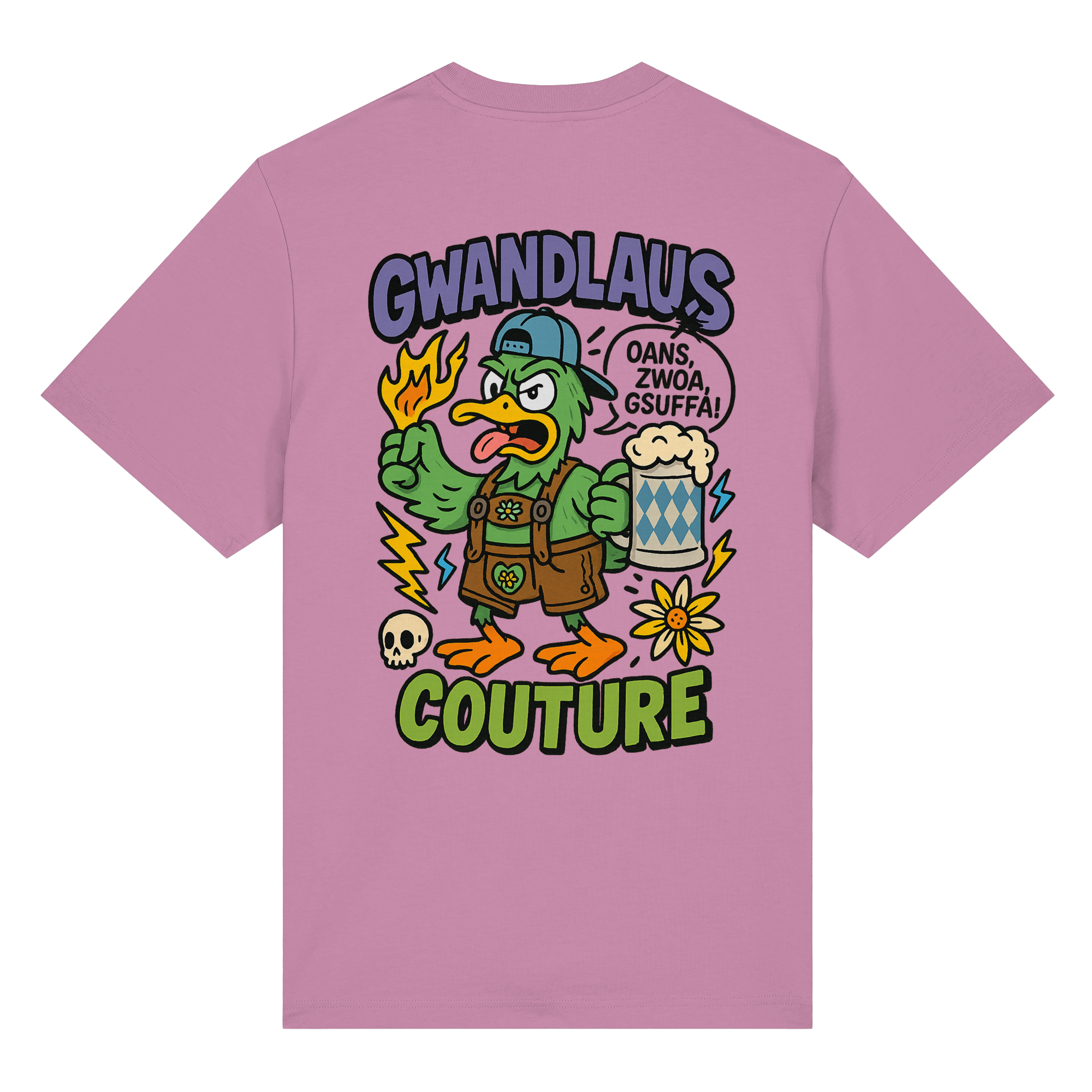 Ente süßsauer - Organic Heavy T-Shirt