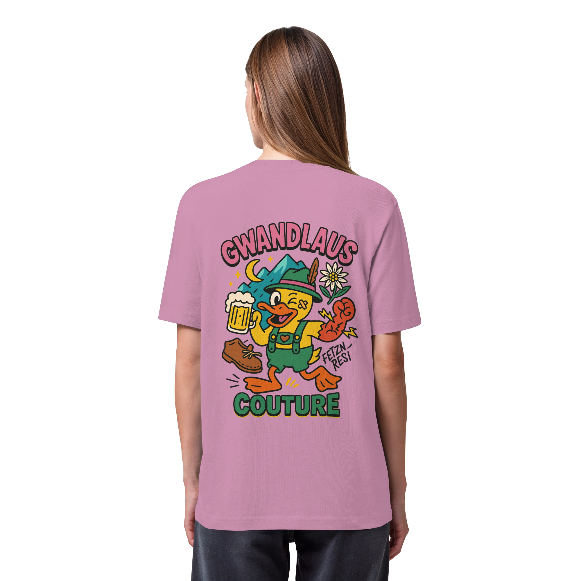 Crazy Duck - Organic Heavy T-Shirt