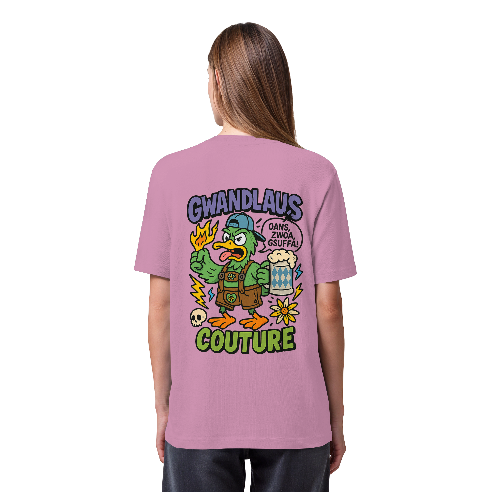 Ente süßsauer - Organic Heavy T-Shirt