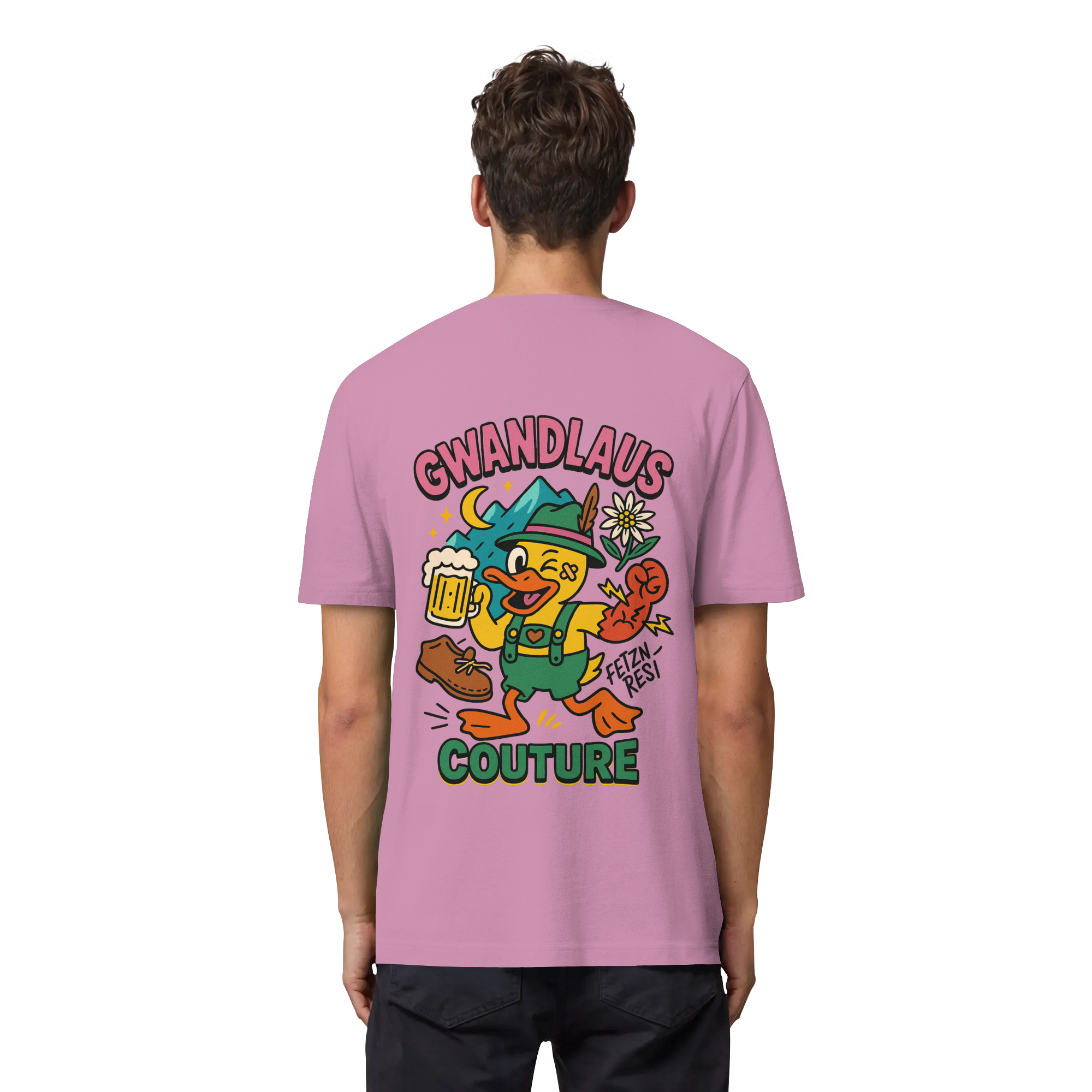 Crazy Duck - Organic Heavy T-Shirt