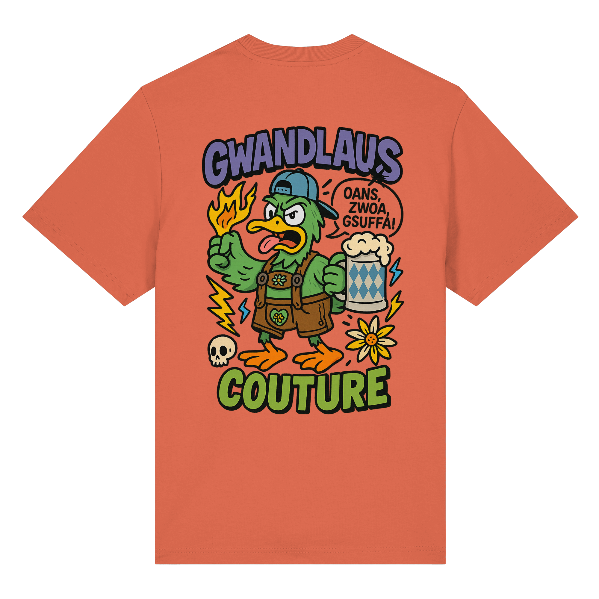Ente süßsauer - Organic Heavy T-Shirt