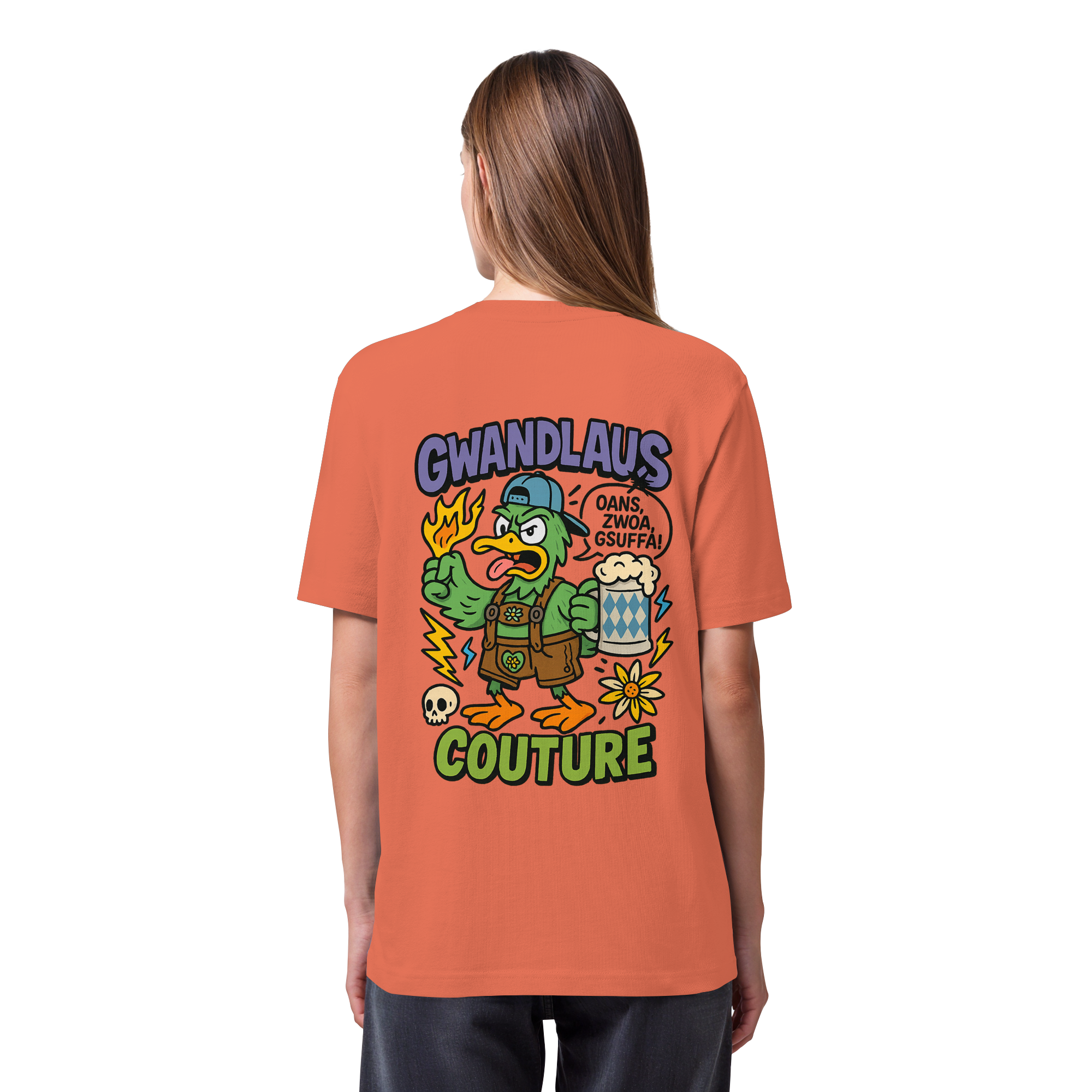 Ente süßsauer - Organic Heavy T-Shirt