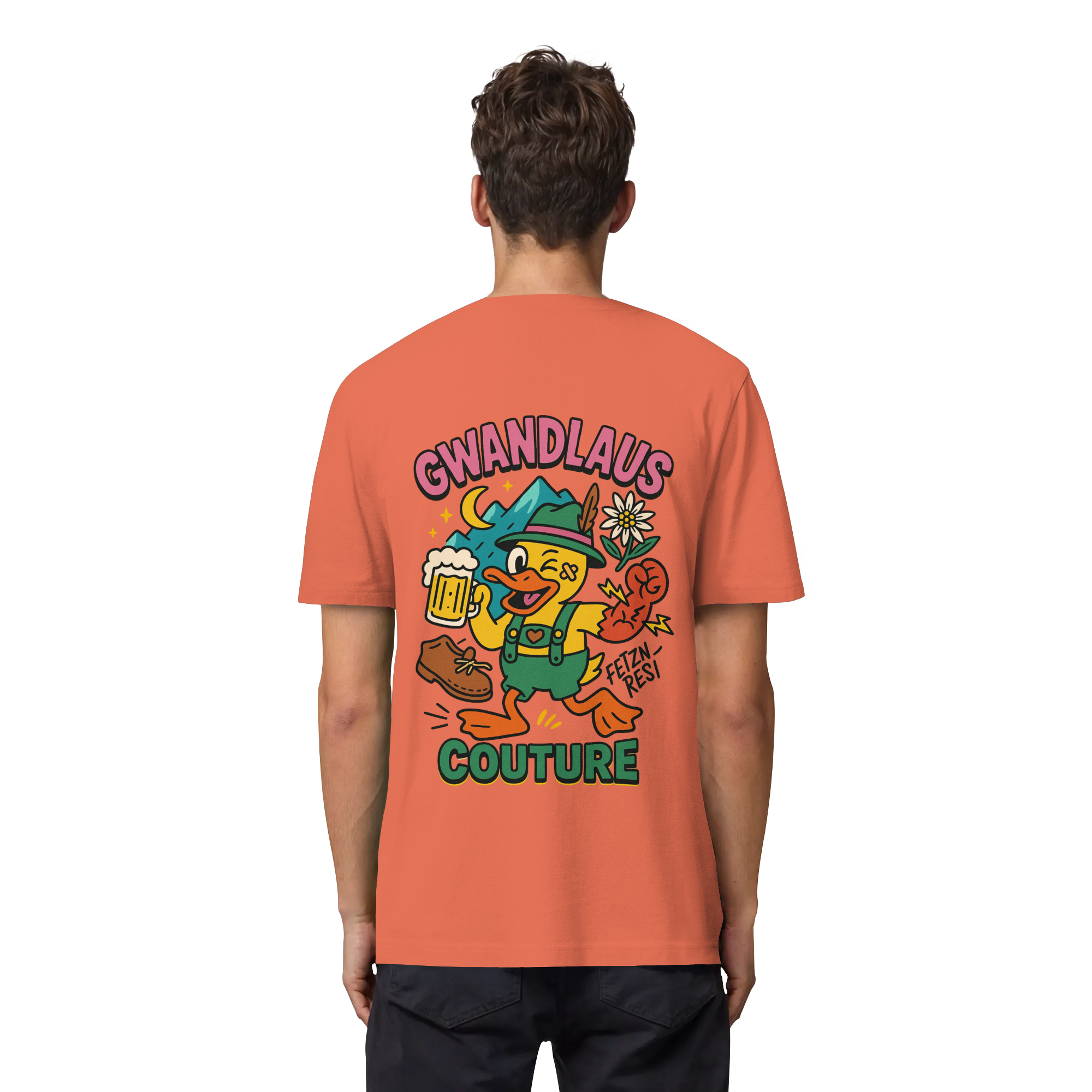 Crazy Duck - Organic Heavy T-Shirt