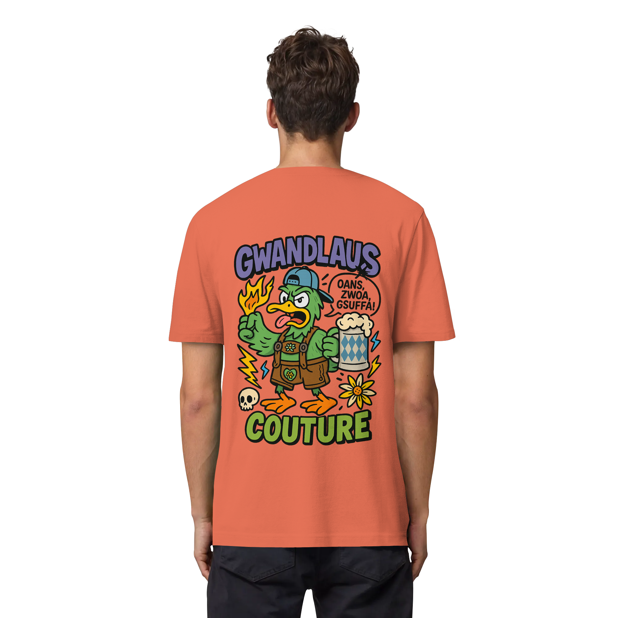 Ente süßsauer - Organic Heavy T-Shirt
