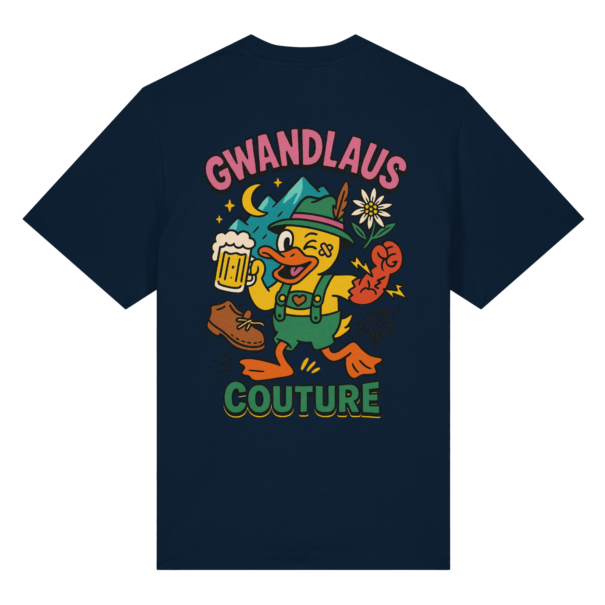 Crazy Duck - Organic Heavy T-Shirt