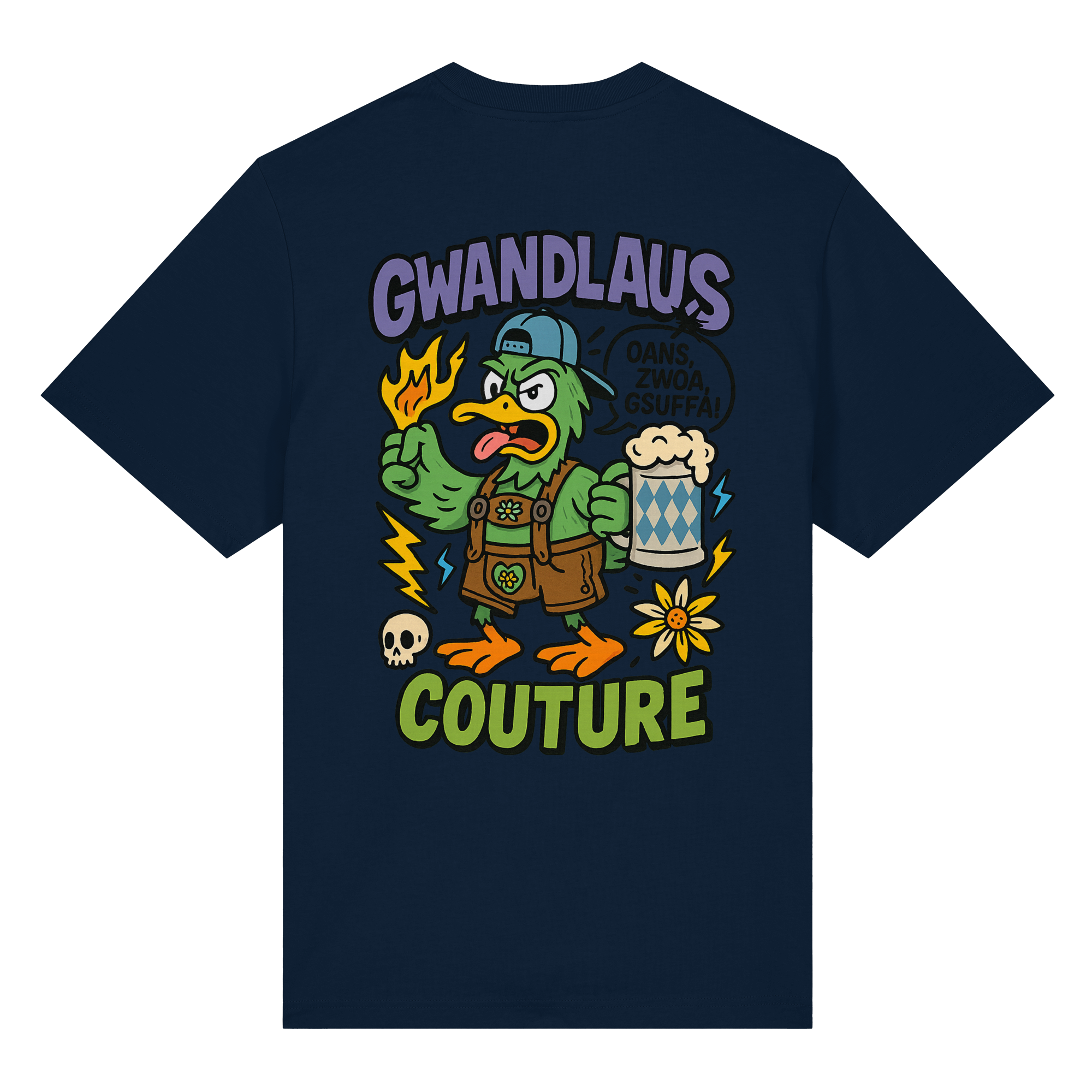 Ente süßsauer - Organic Heavy T-Shirt