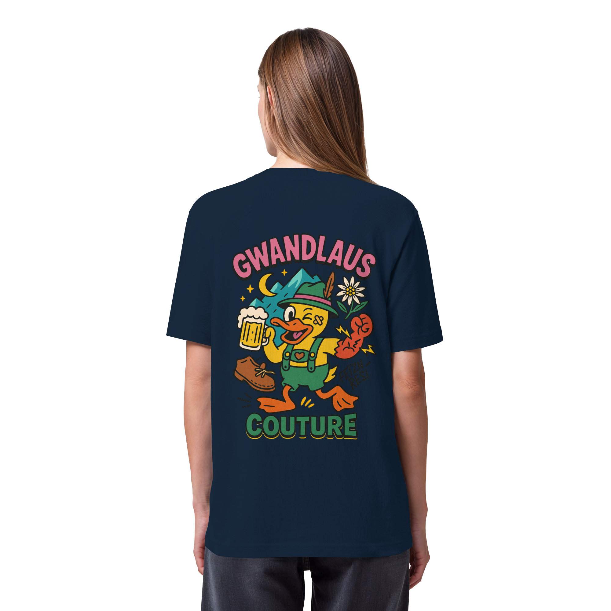 Crazy Duck - Organic Heavy T-Shirt