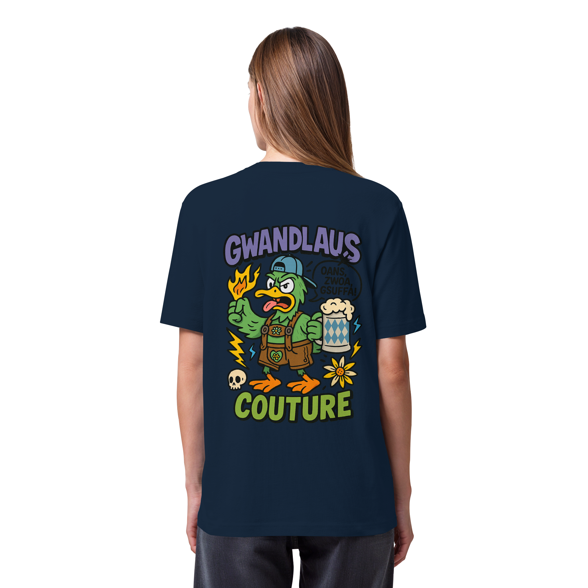 Ente süßsauer - Organic Heavy T-Shirt