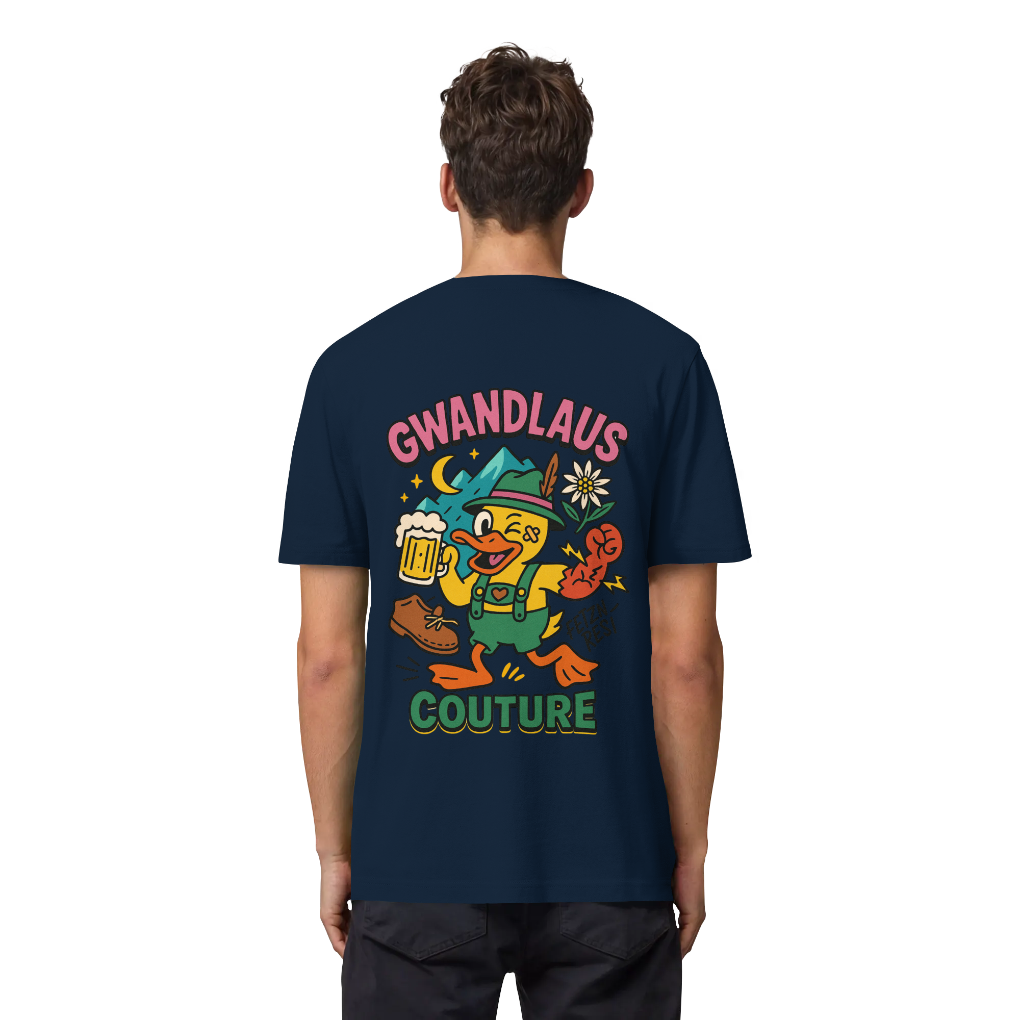 Crazy Duck - Organic Heavy T-Shirt