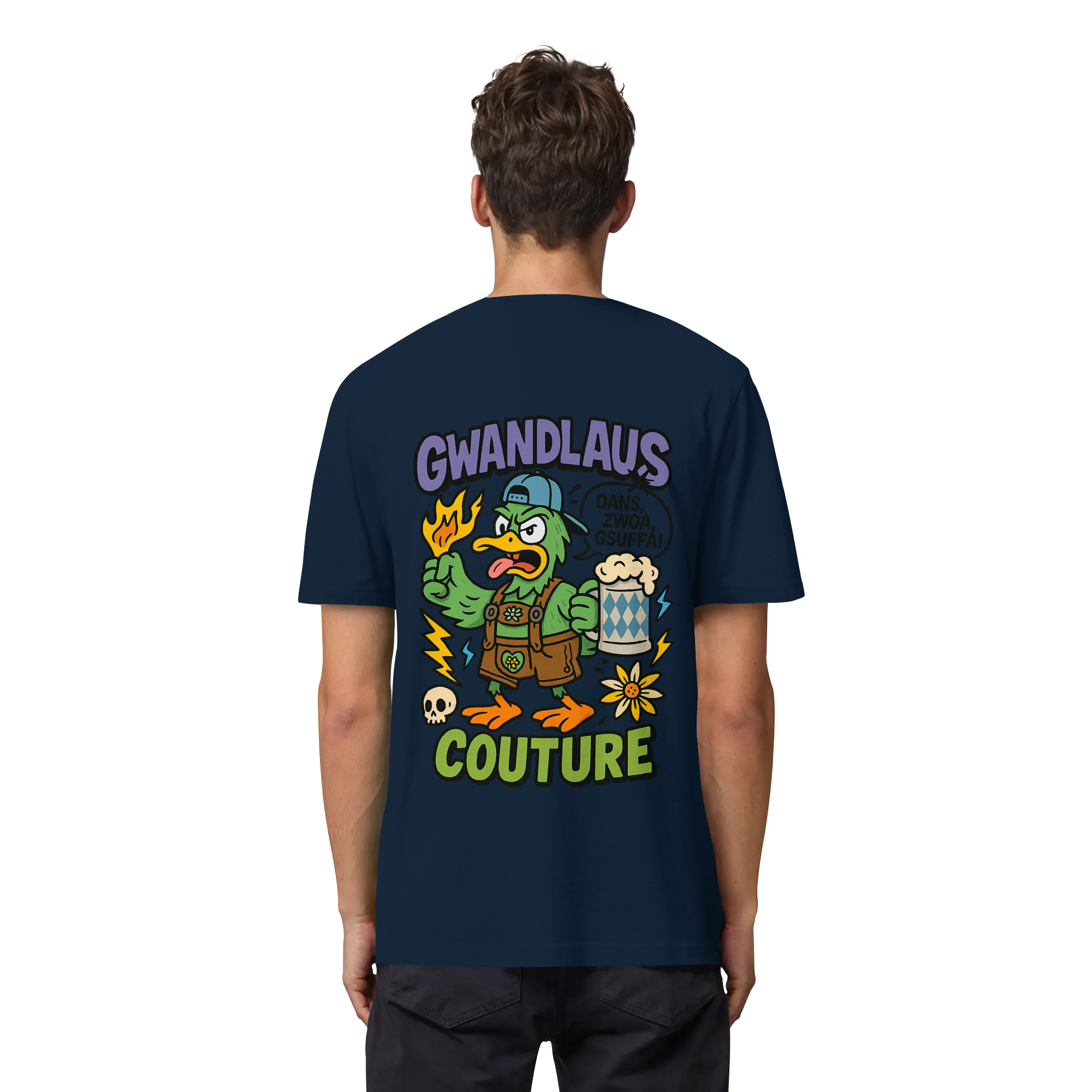 Ente süßsauer - Organic Heavy T-Shirt