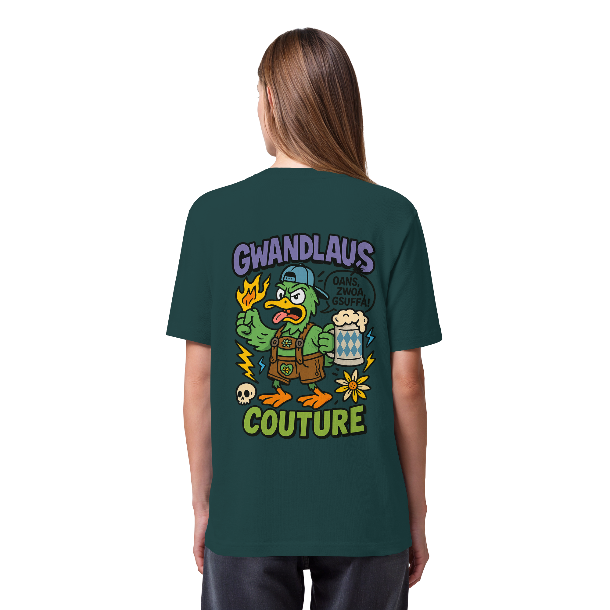 Ente süßsauer - Organic Heavy T-Shirt