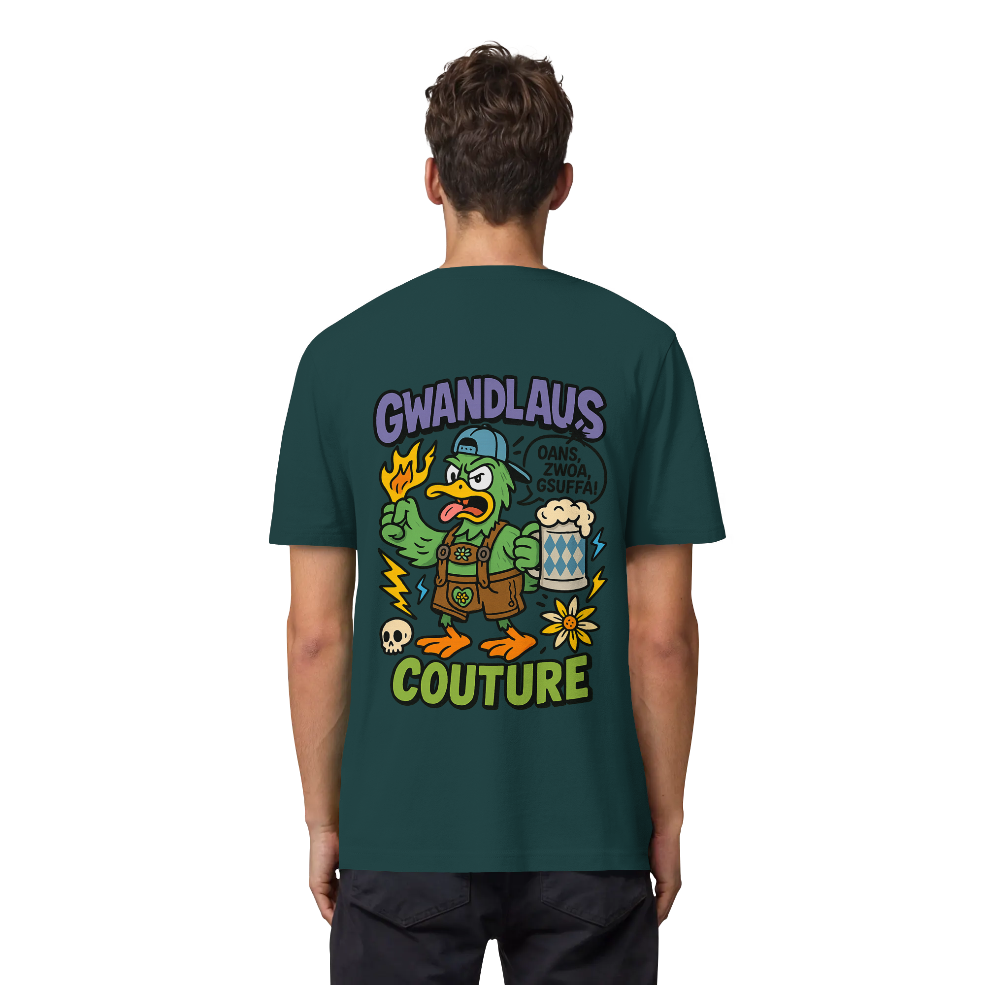 Ente süßsauer - Organic Heavy T-Shirt