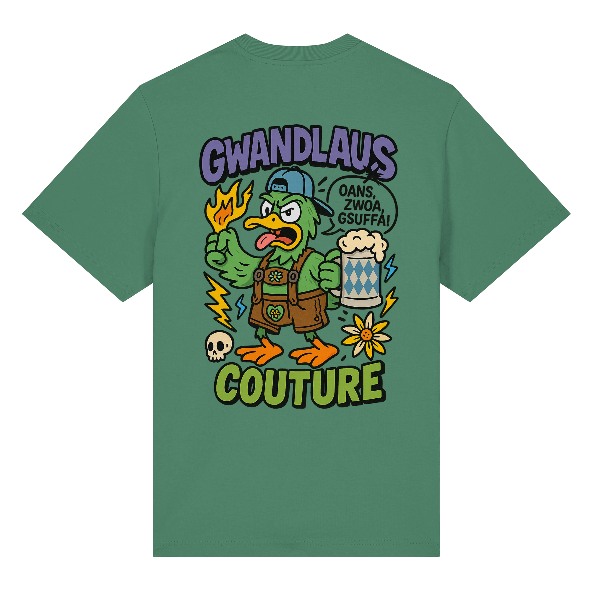 Ente süßsauer - Organic Heavy T-Shirt