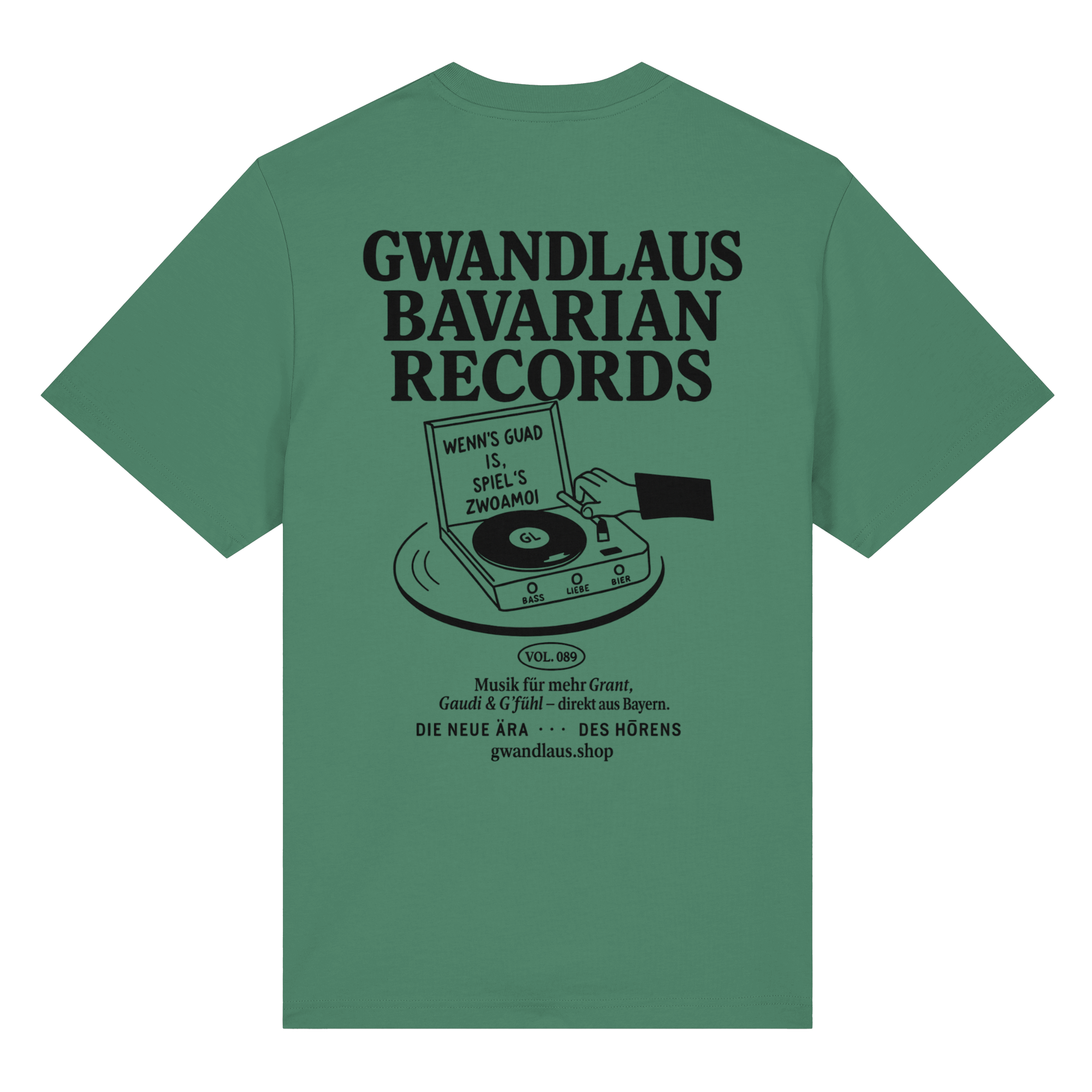 Bavarian Records  - Organic Heavy T-Shirt