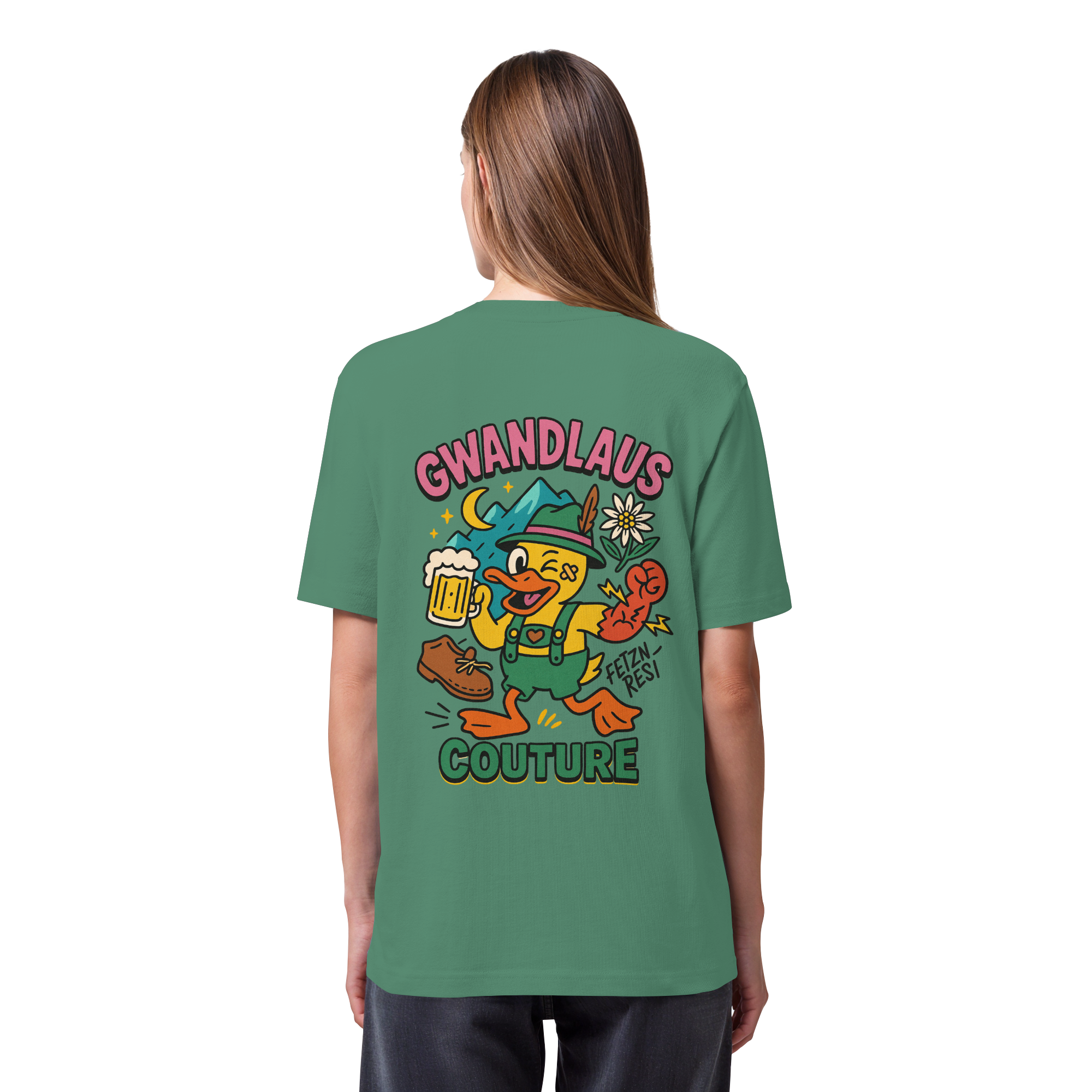 Crazy Duck - Organic Heavy T-Shirt