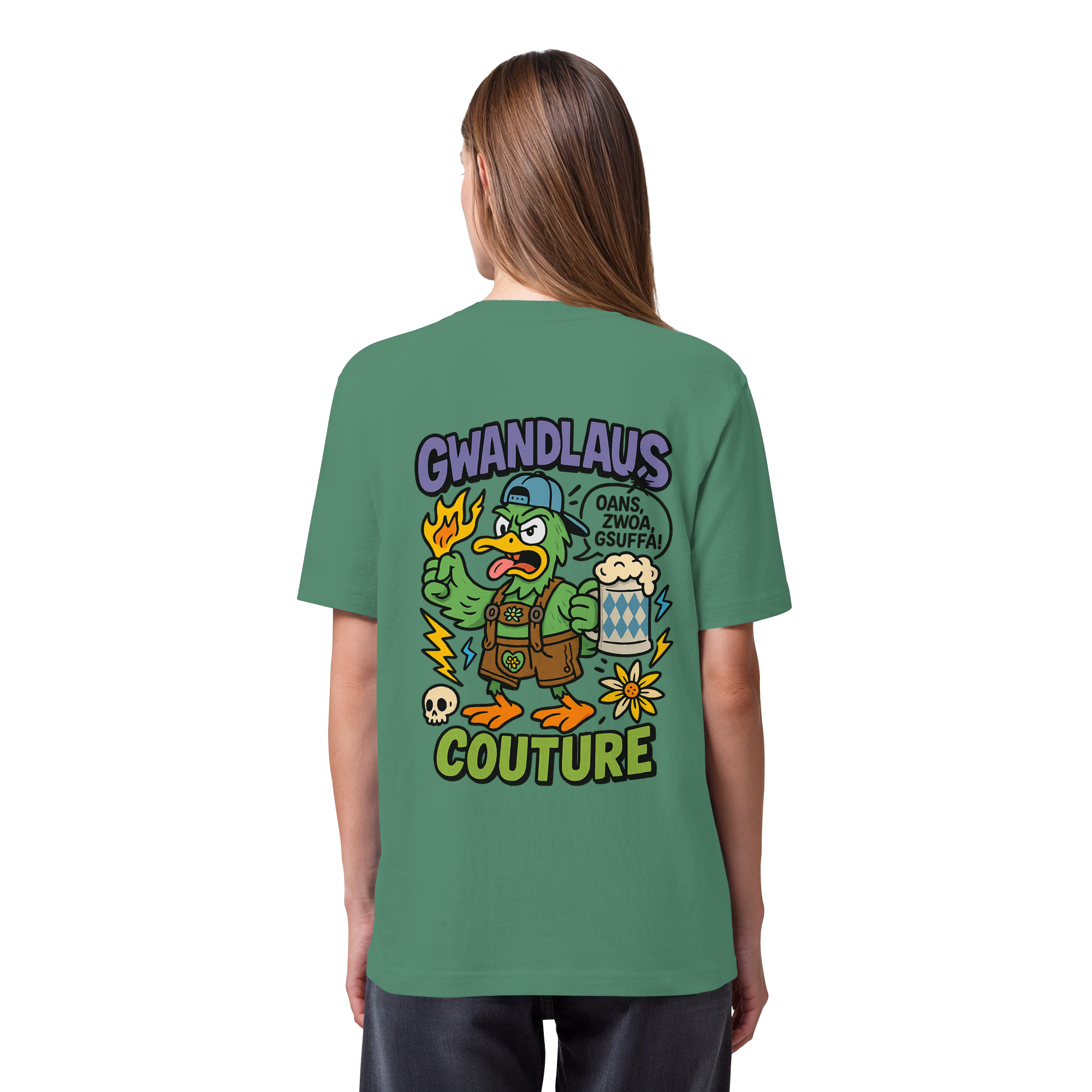 Ente süßsauer - Organic Heavy T-Shirt