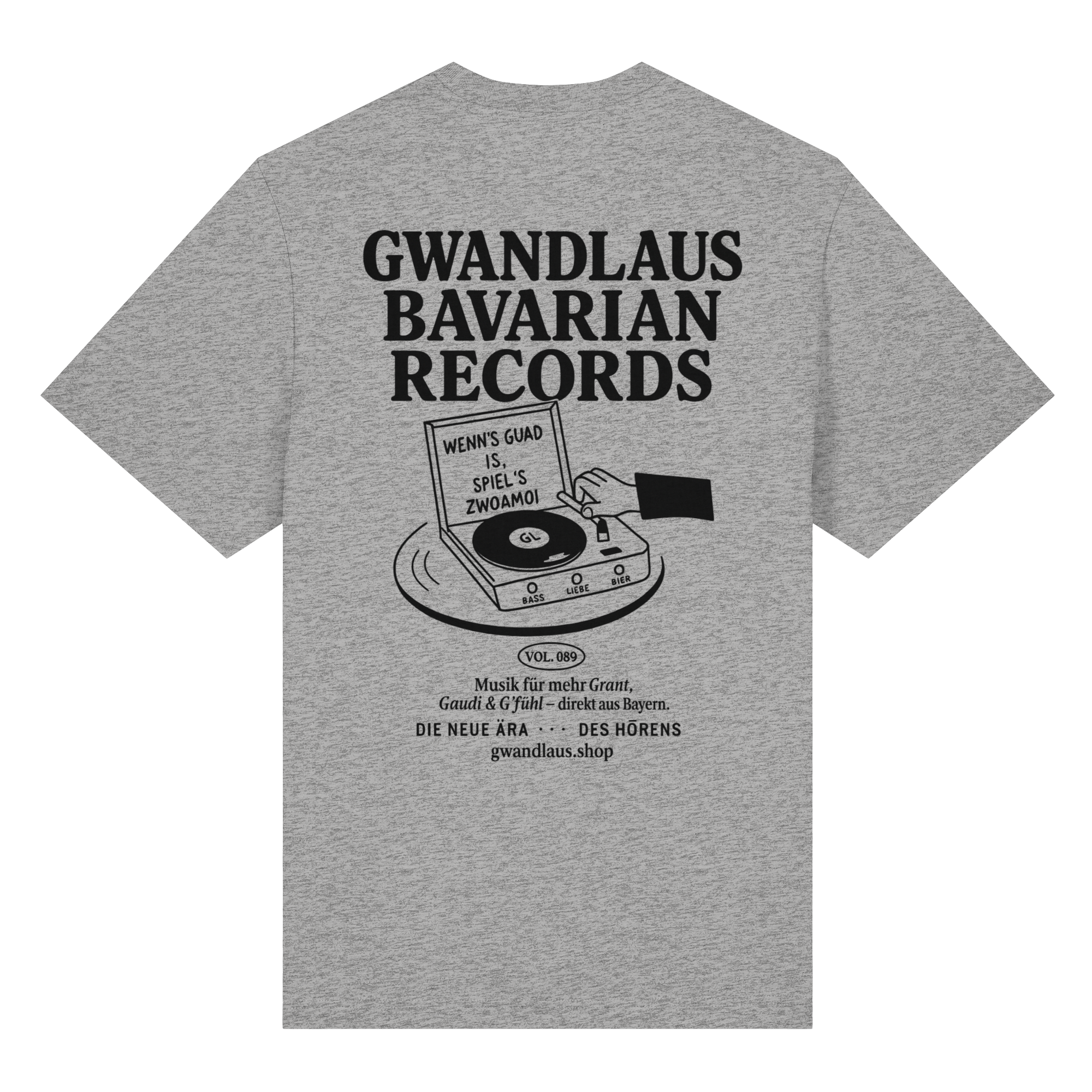 Bavarian Records  - Organic Heavy T-Shirt