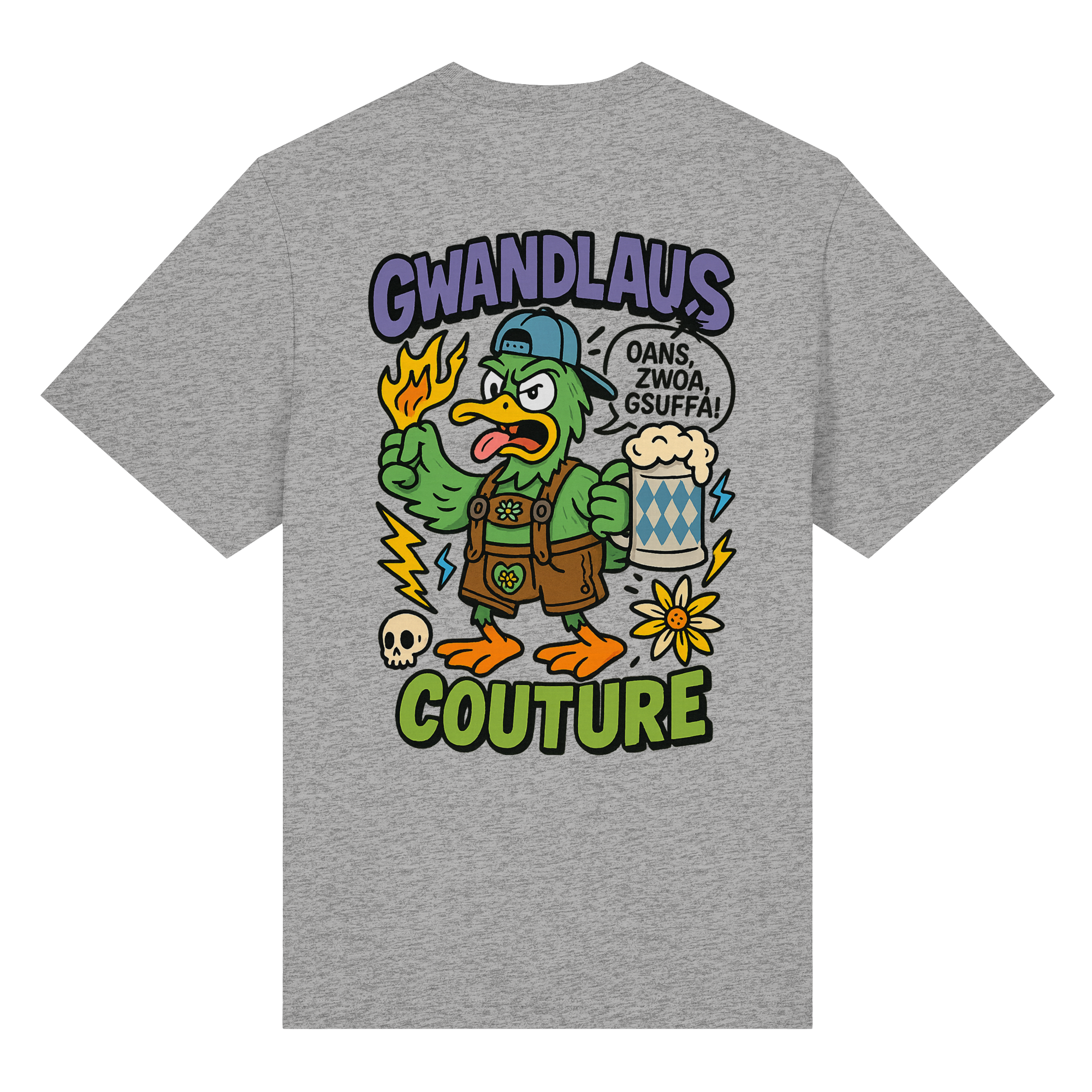 Ente süßsauer - Organic Heavy T-Shirt
