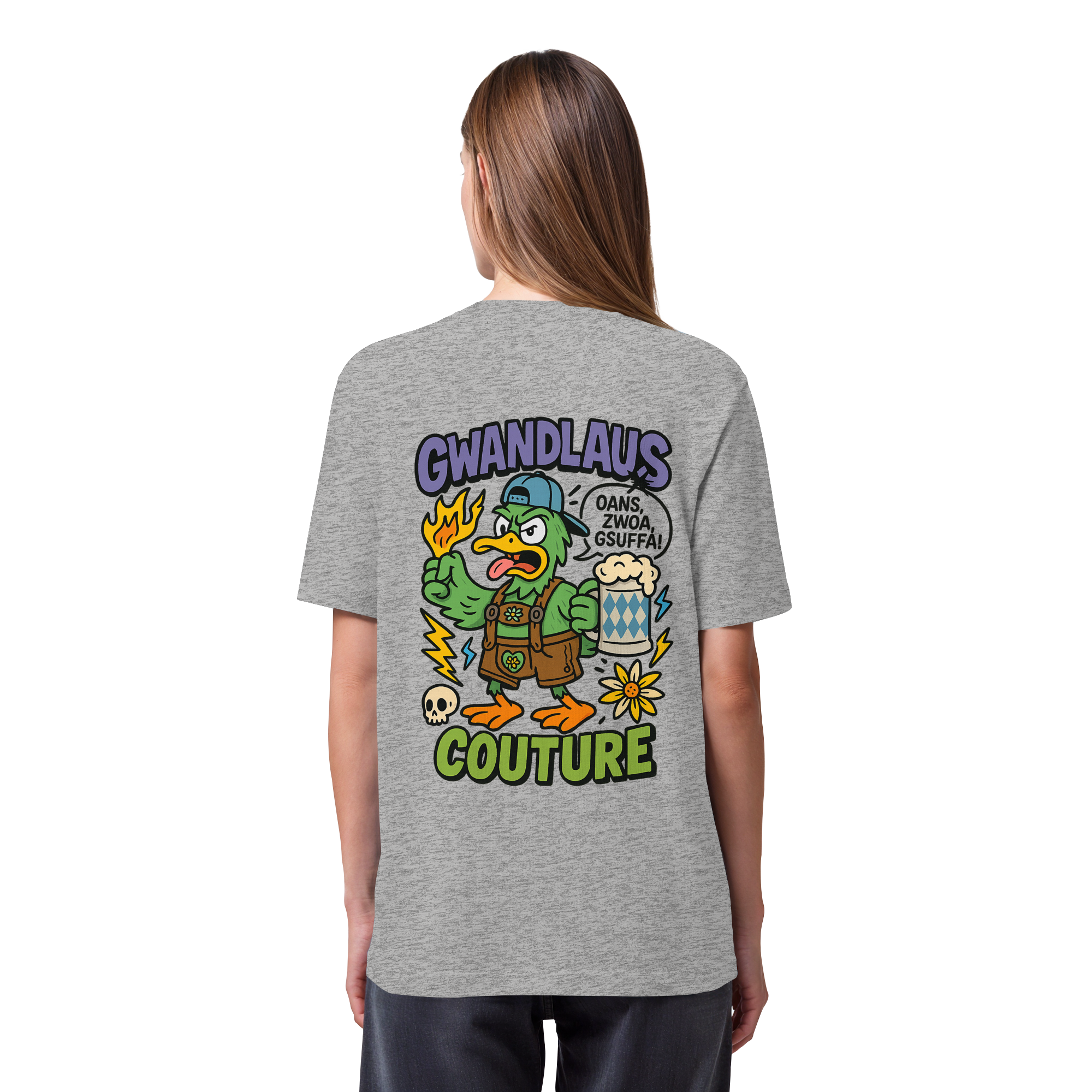 Ente süßsauer - Organic Heavy T-Shirt