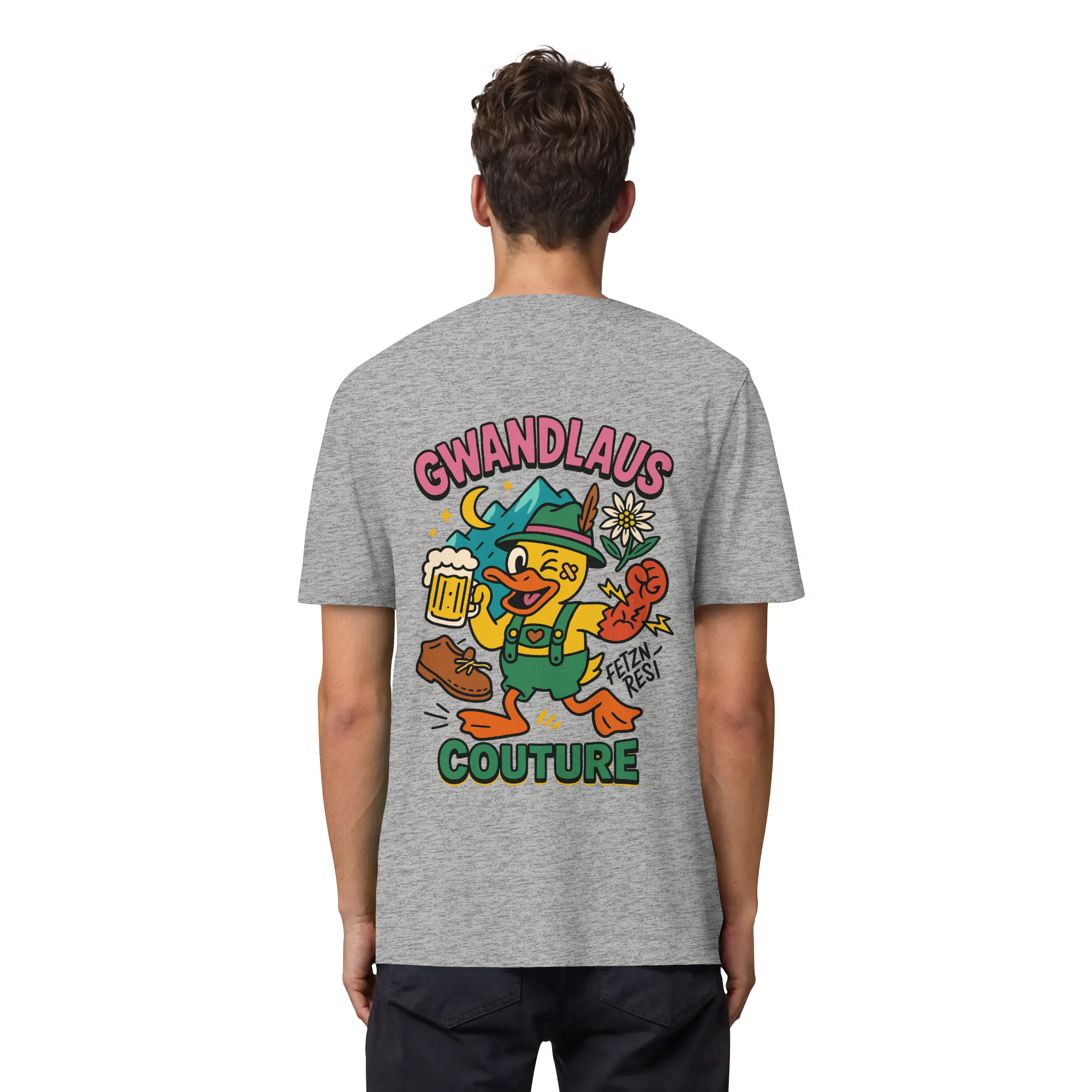 Crazy Duck - Organic Heavy T-Shirt