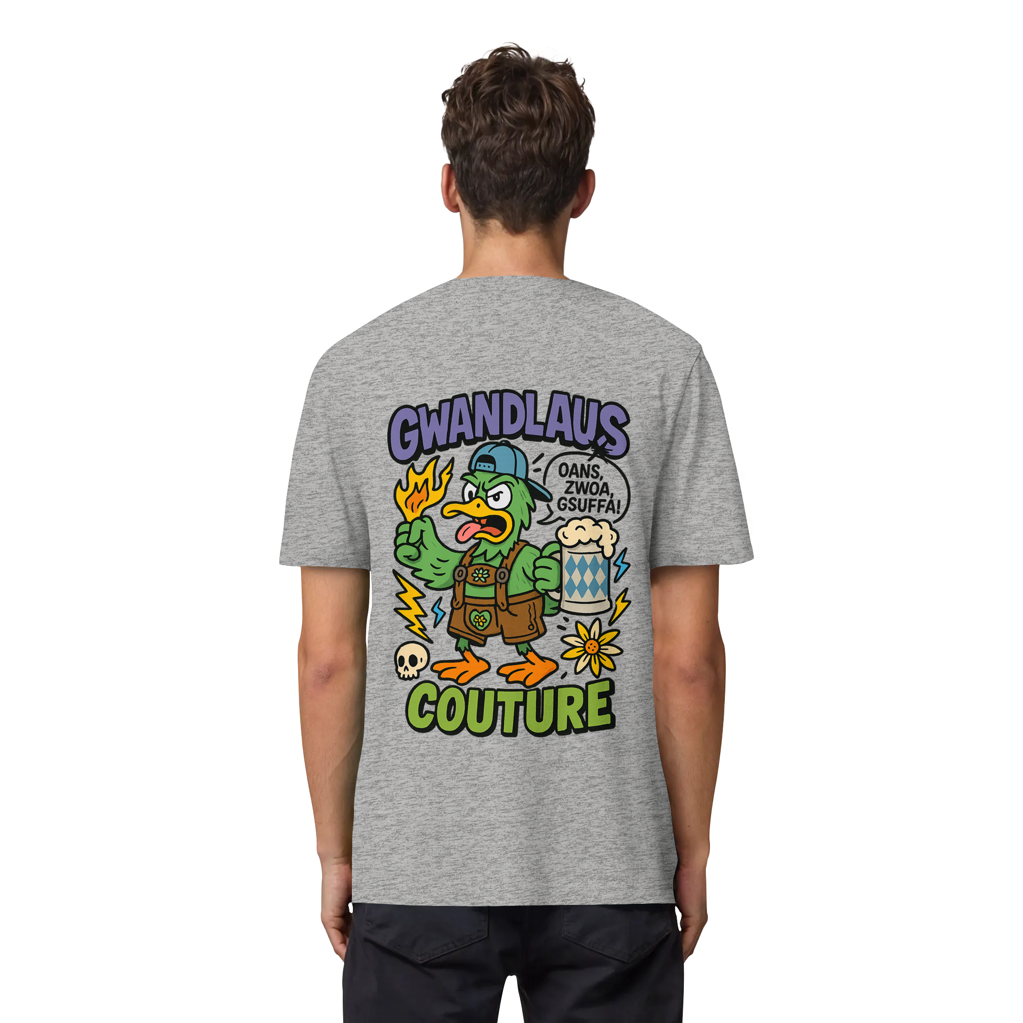 Ente süßsauer - Organic Heavy T-Shirt
