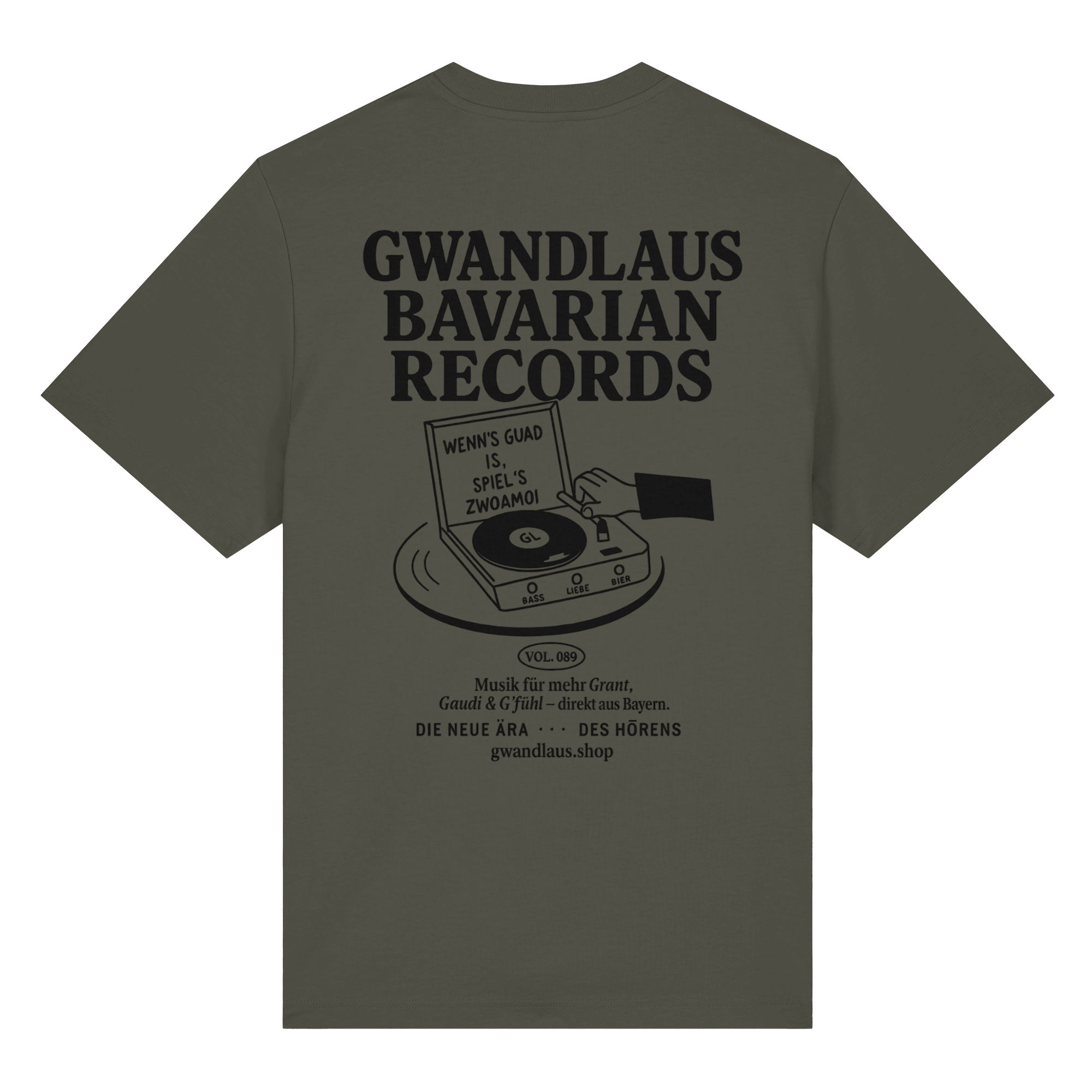 Bavarian Records  - Organic Heavy T-Shirt
