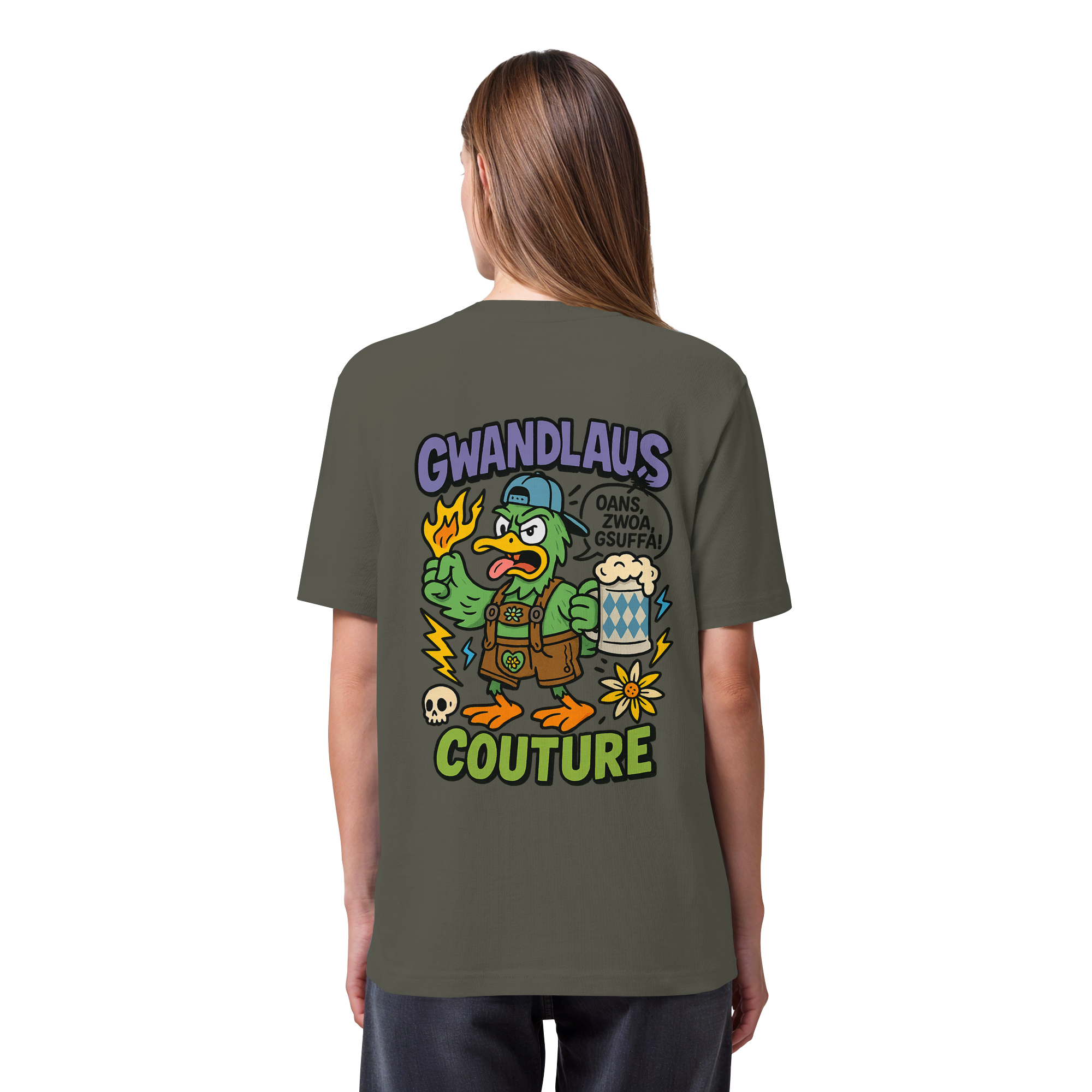 Ente süßsauer - Organic Heavy T-Shirt