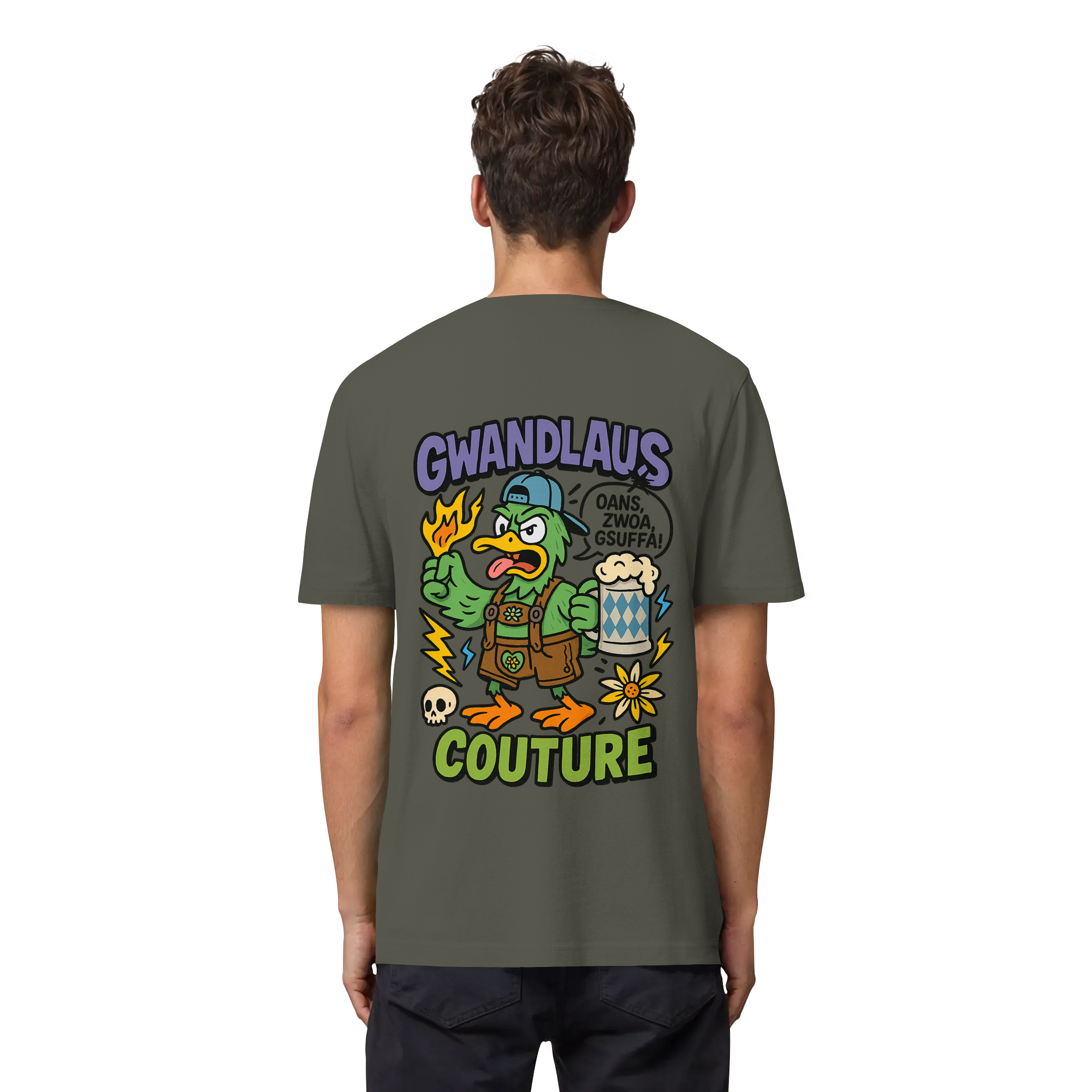 Ente süßsauer - Organic Heavy T-Shirt