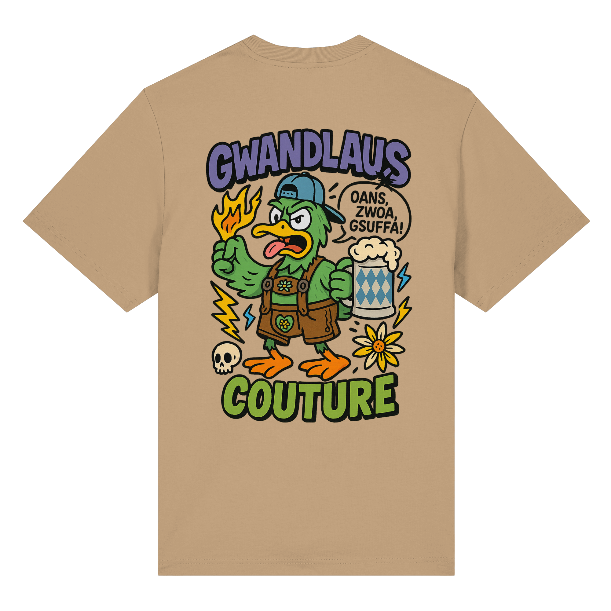 Ente süßsauer - Organic Heavy T-Shirt