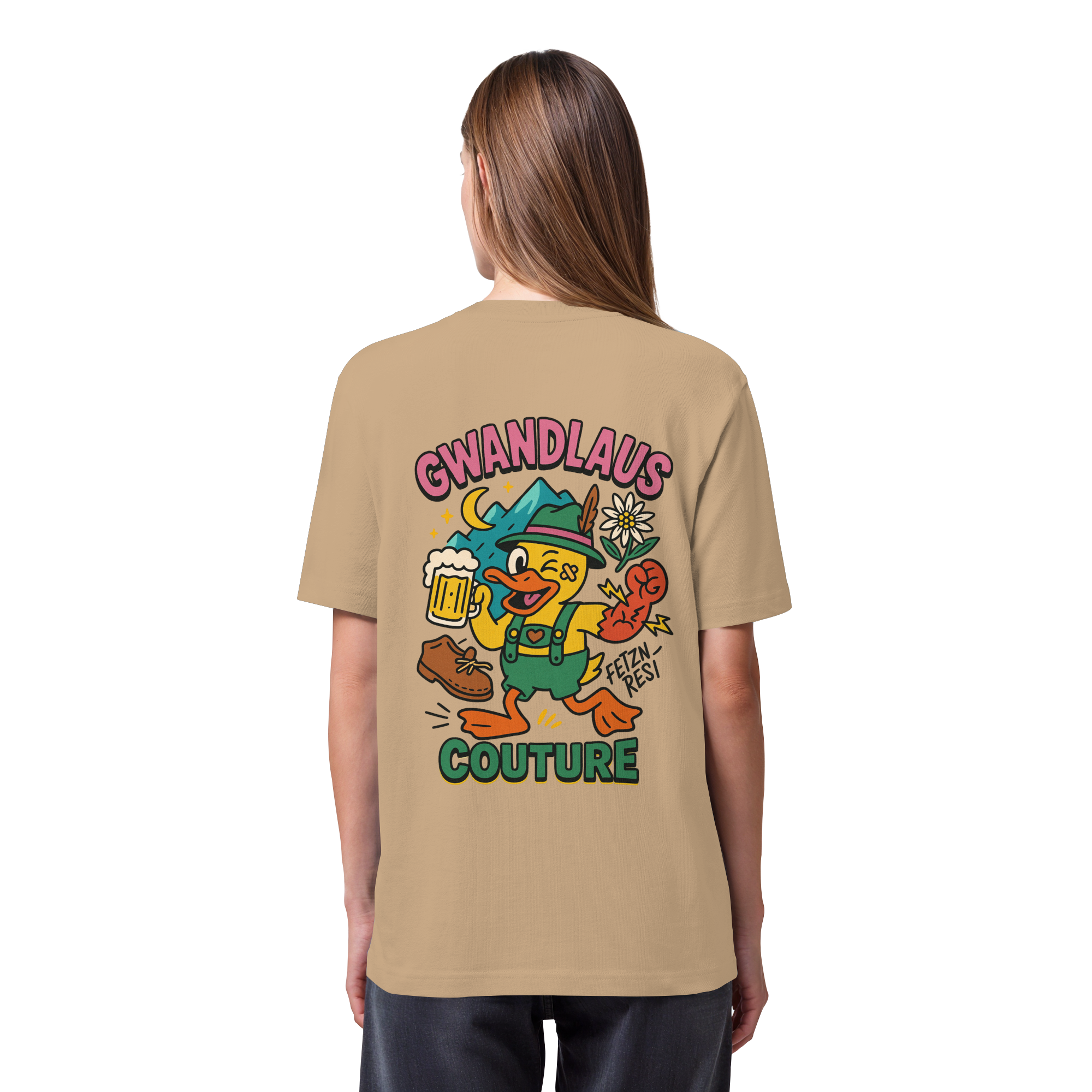 Crazy Duck - Organic Heavy T-Shirt