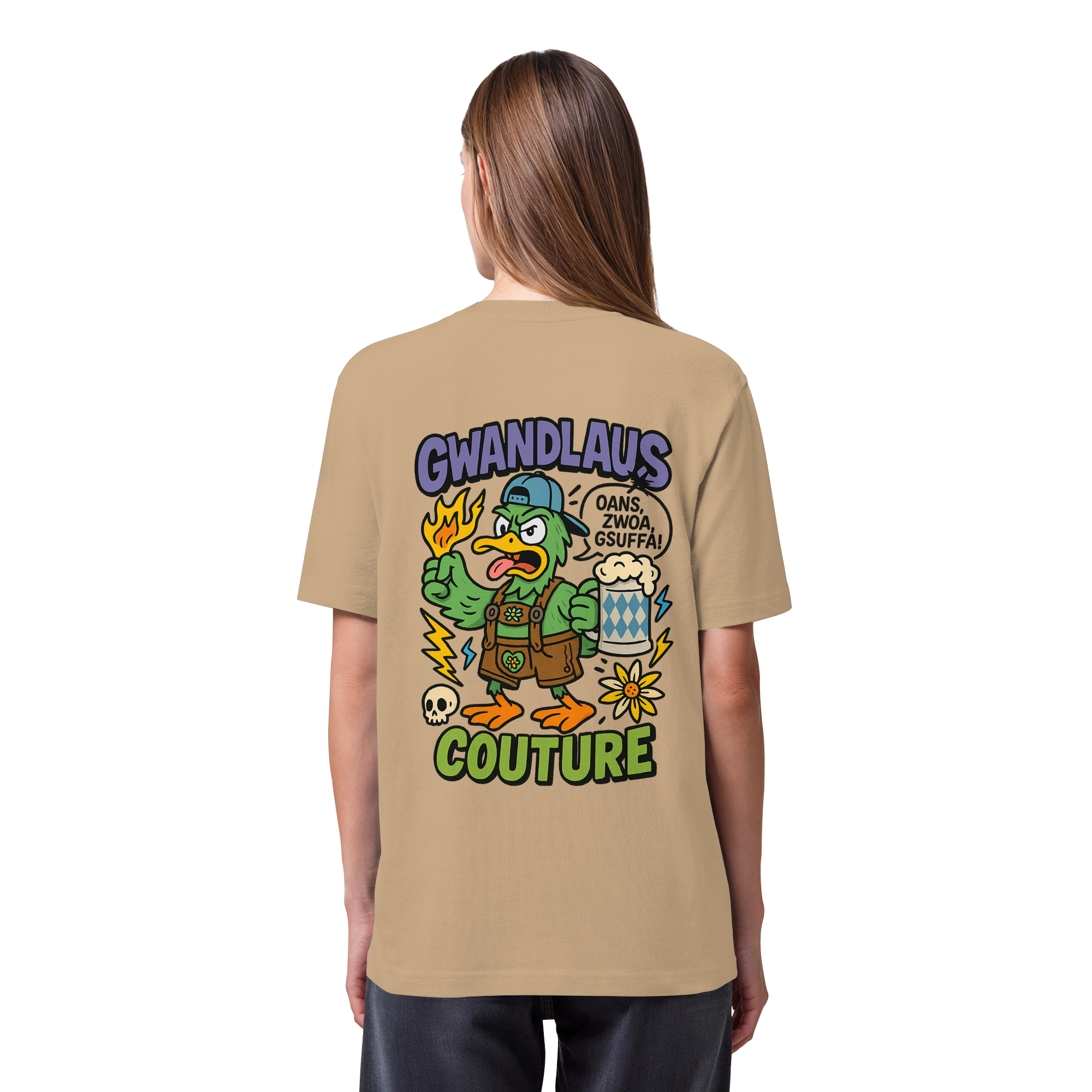 Ente süßsauer - Organic Heavy T-Shirt