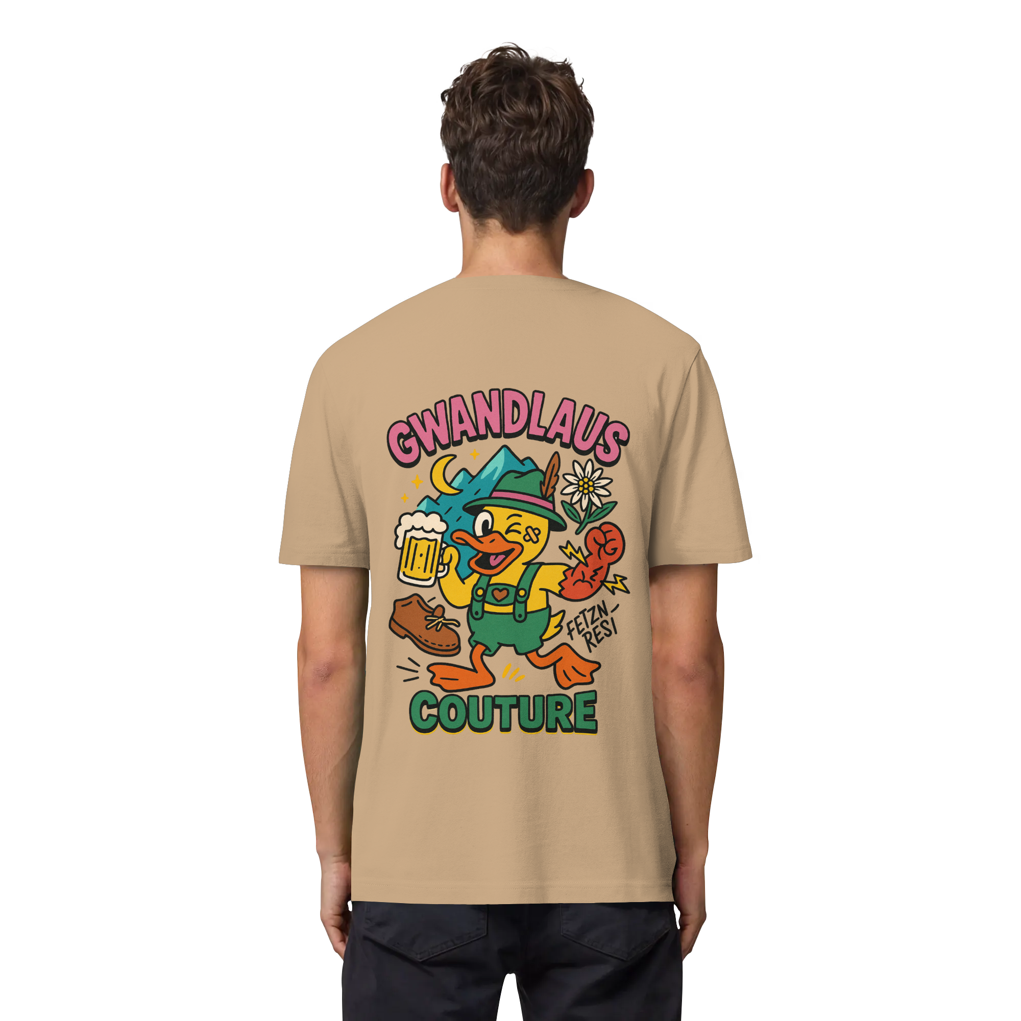 Crazy Duck - Organic Heavy T-Shirt