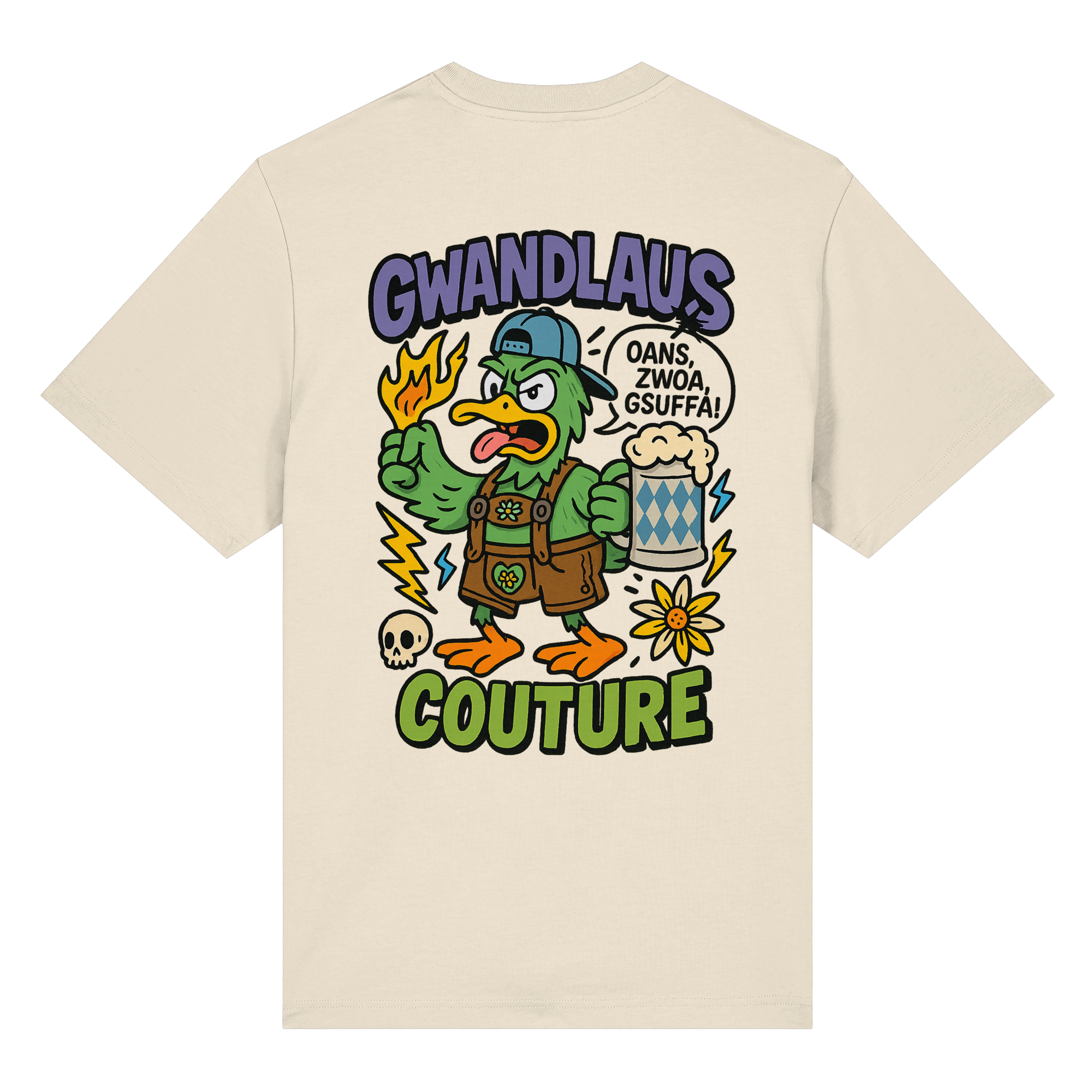 Ente süßsauer - Organic Heavy T-Shirt
