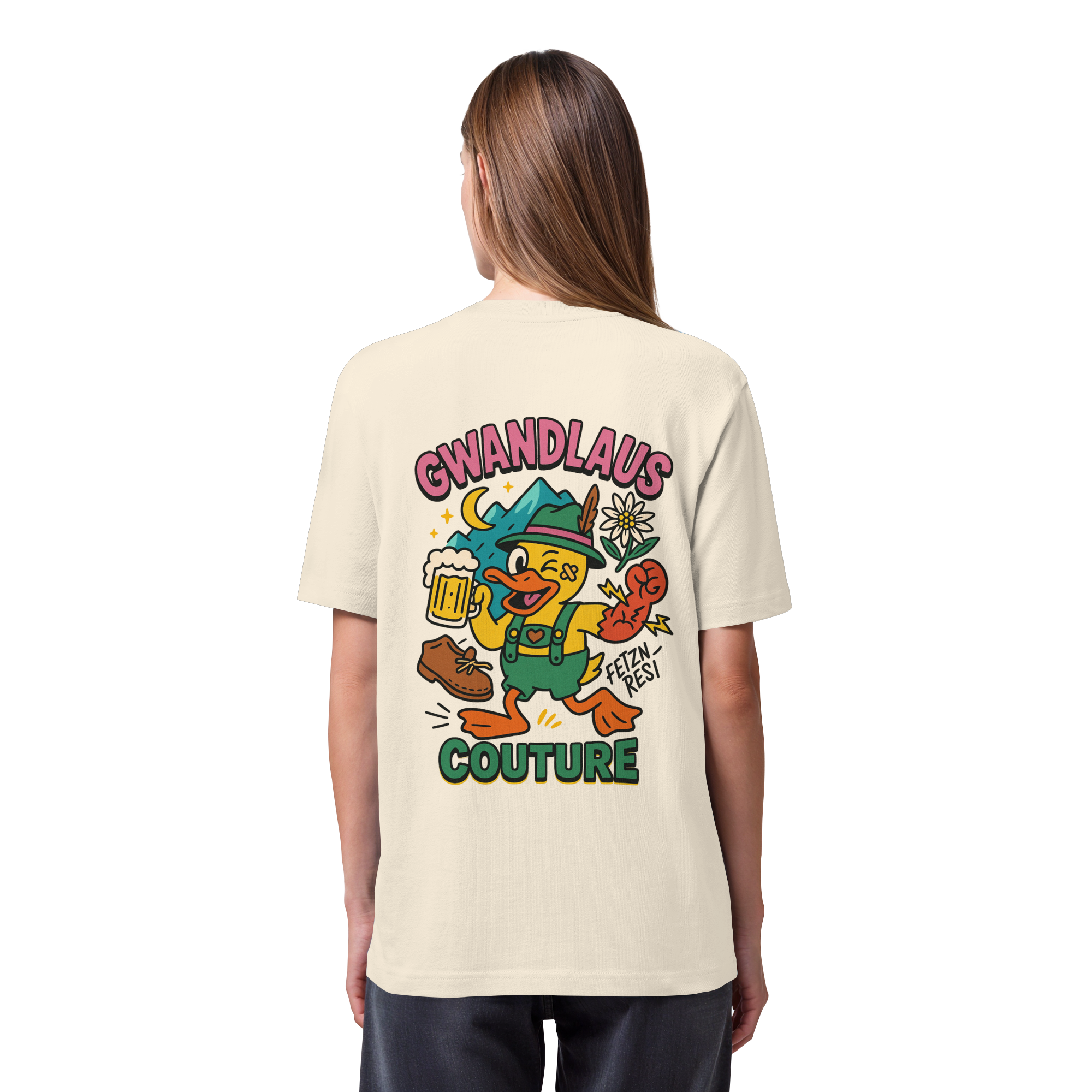 Crazy Duck - Organic Heavy T-Shirt
