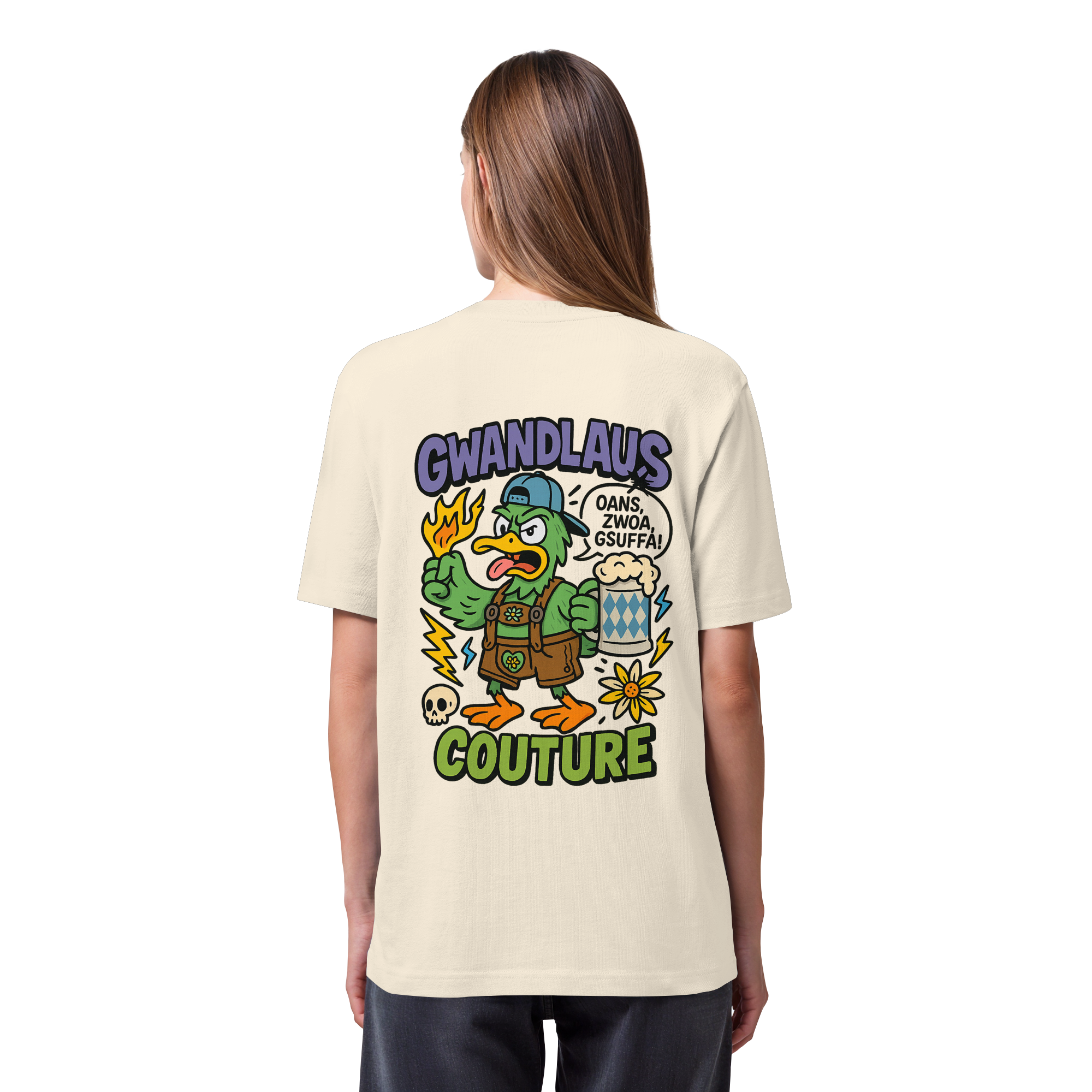 Ente süßsauer - Organic Heavy T-Shirt