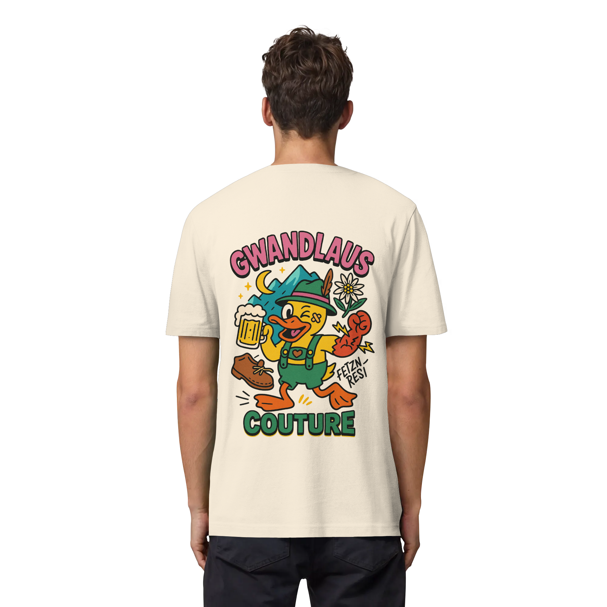 Crazy Duck - Organic Heavy T-Shirt